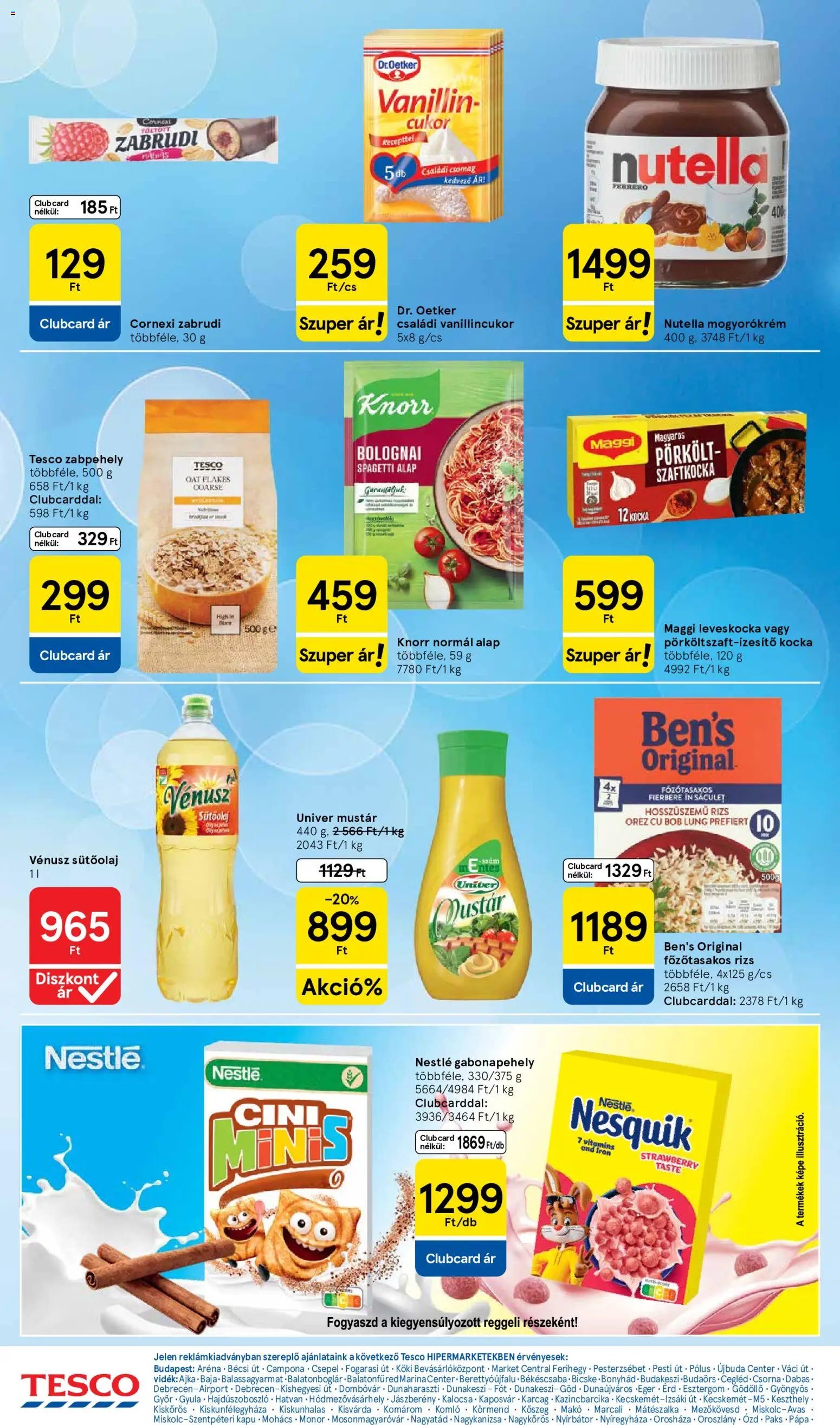 Tesco akciós ujság 2026.10.21. 🎃 HALLOWEEN 🧡