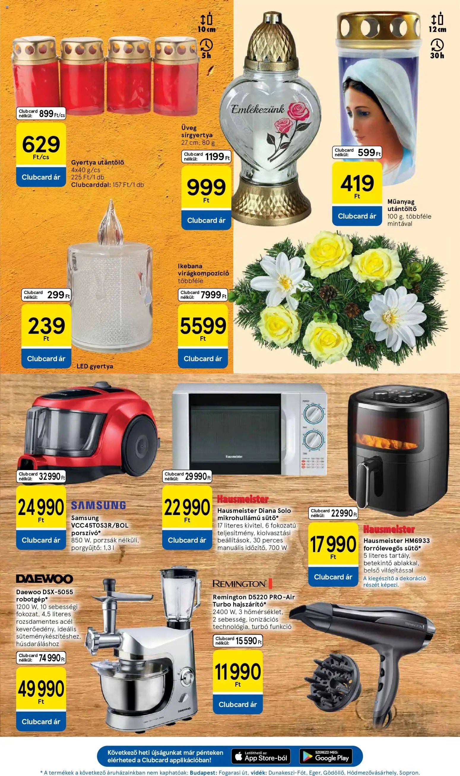 Tesco akciós ujság 2026.10.21. 🎃 HALLOWEEN 🧡