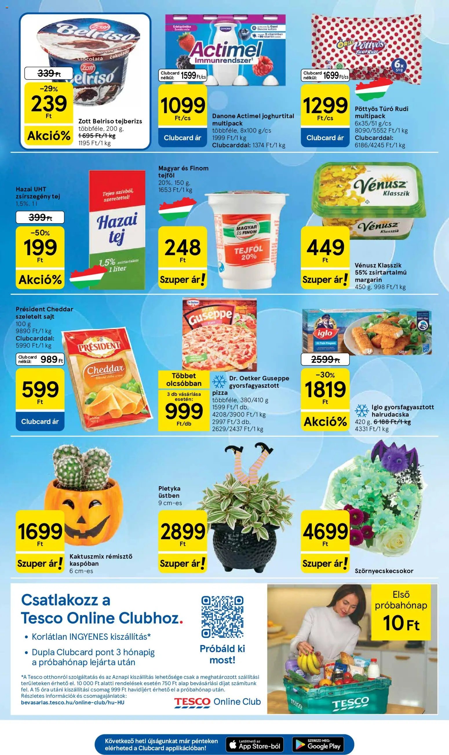 Tesco akciós ujság 2026.10.21. 🎃 HALLOWEEN 🧡
