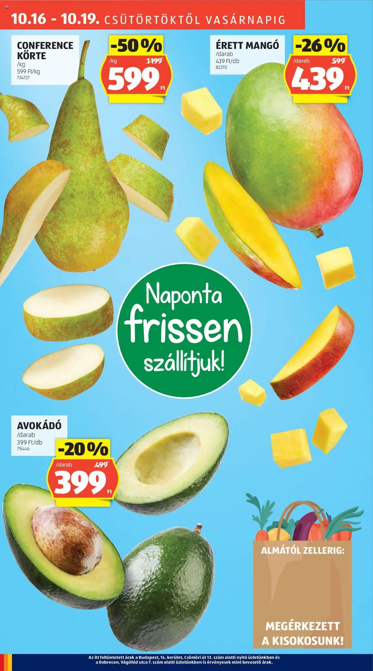 Aldi újság 2025.10.16. Akciós újság Aldi (2025-10-16 - 2025-10-22)