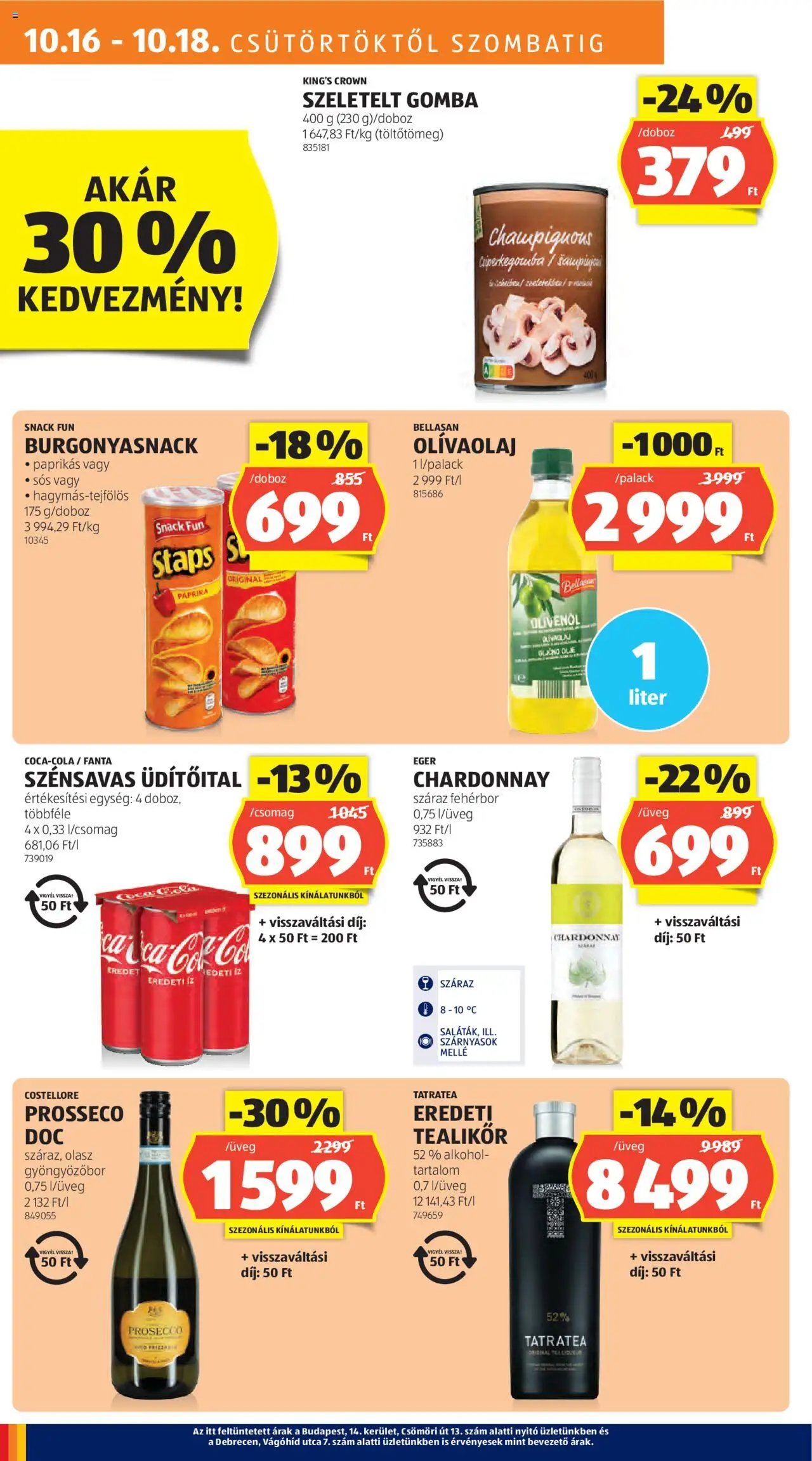 Aldi újság 2025.10.16. Akciós újság Aldi (2025-10-16 - 2025-10-22)