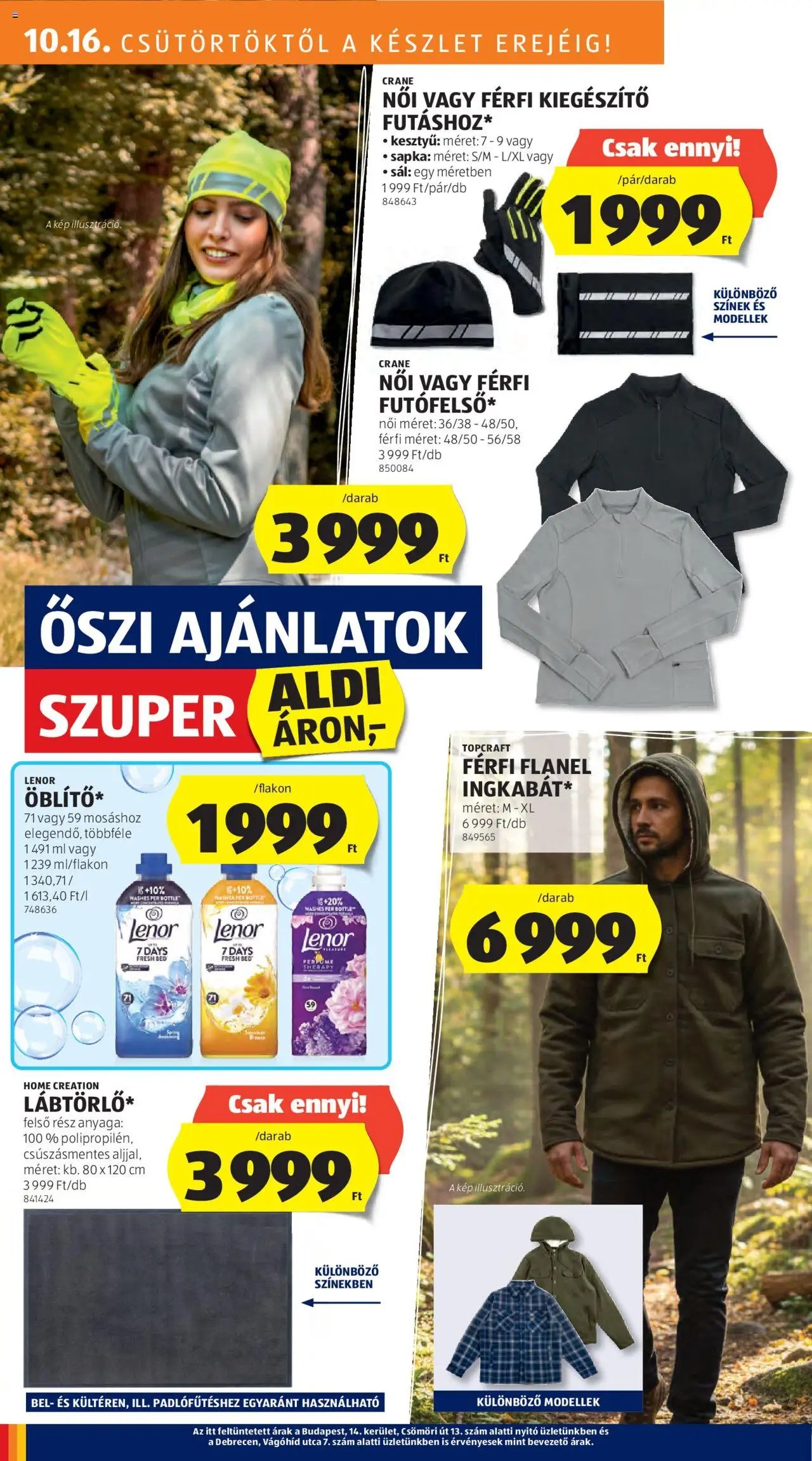 Aldi újság 2025.10.16. Akciós újság Aldi (2025-10-16 - 2025-10-22)