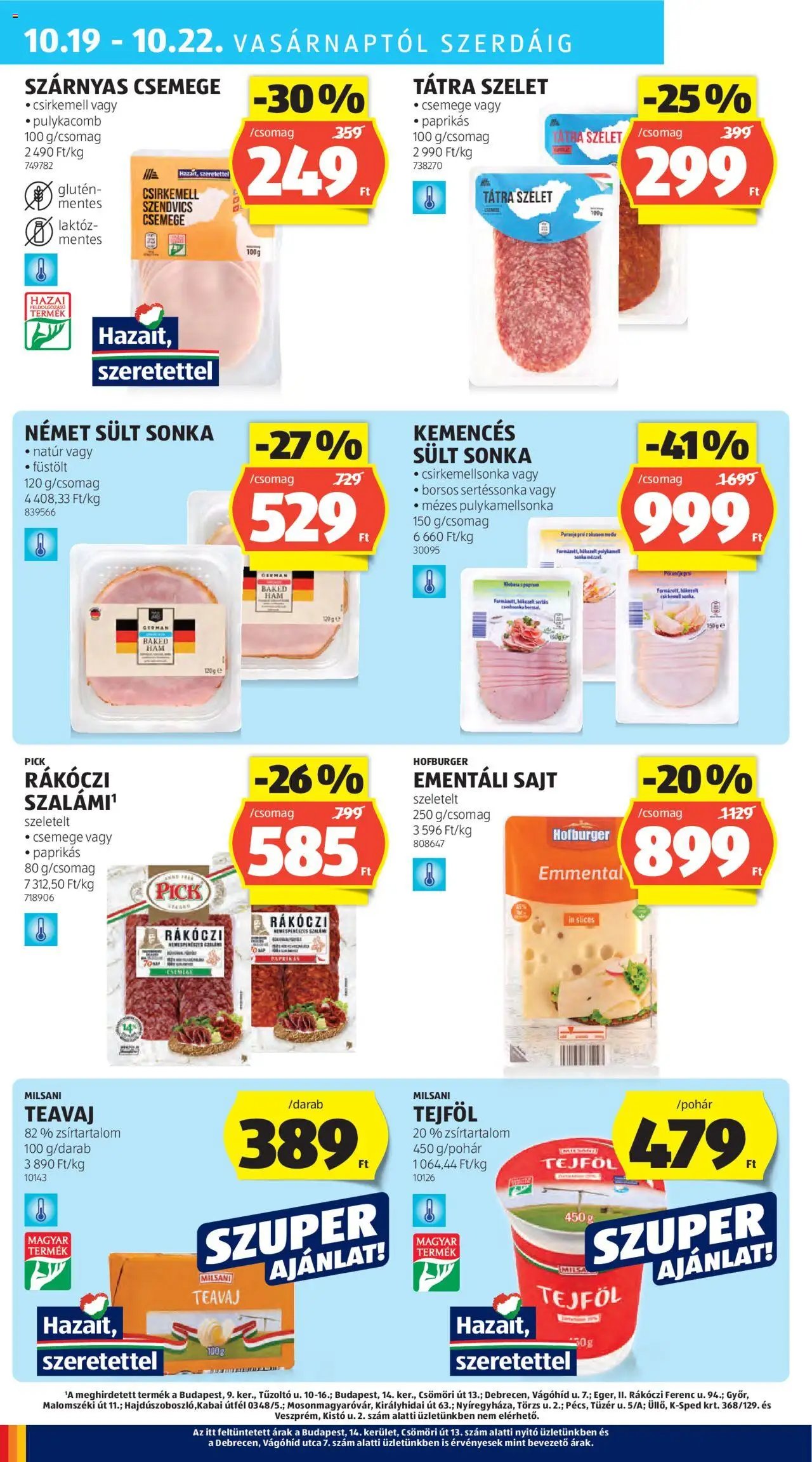 Aldi újság 2025.10.16. Akciós újság Aldi (2025-10-16 - 2025-10-22)