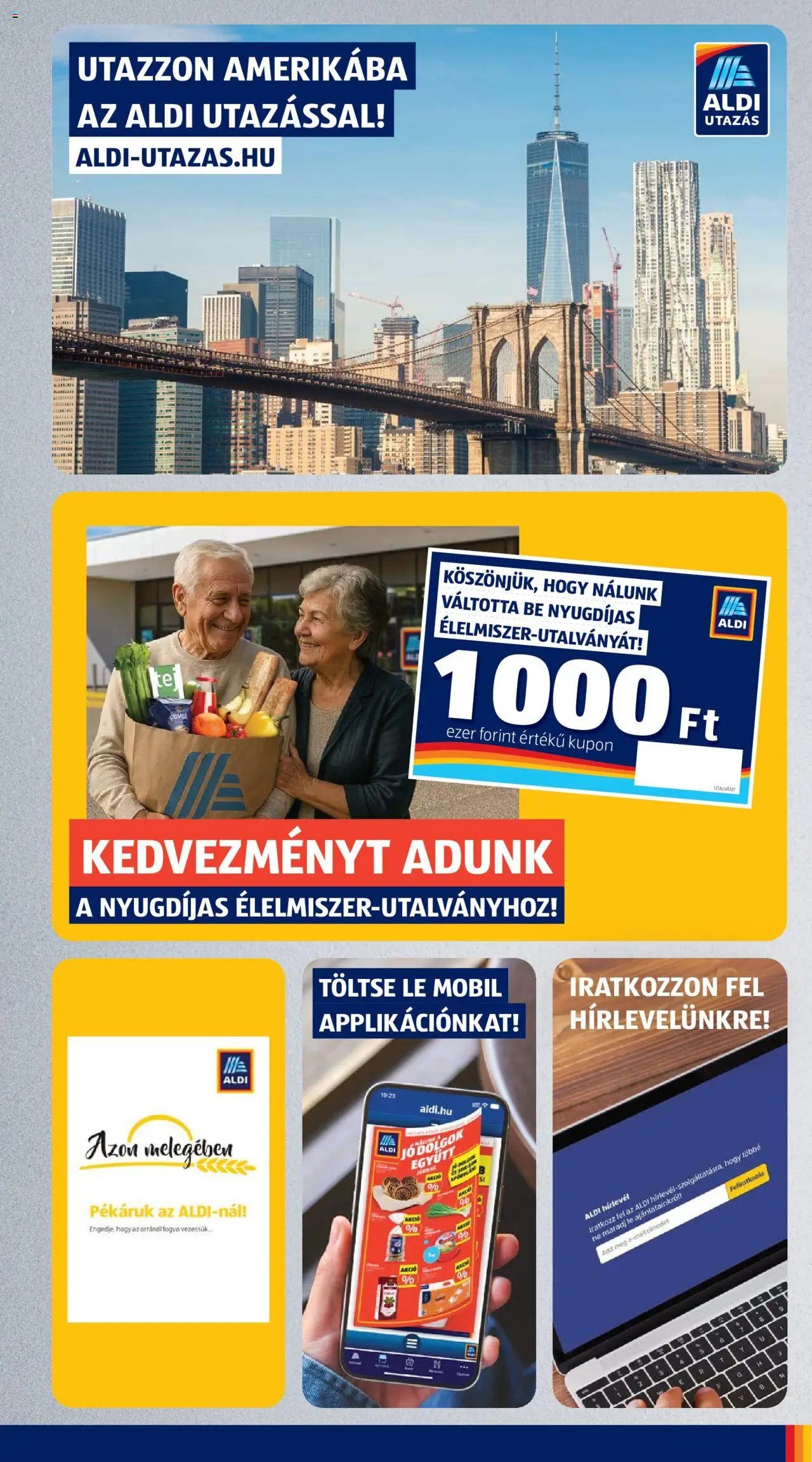 Aldi újság 2025.10.16. Akciós újság Aldi (2025-10-16 - 2025-10-22)