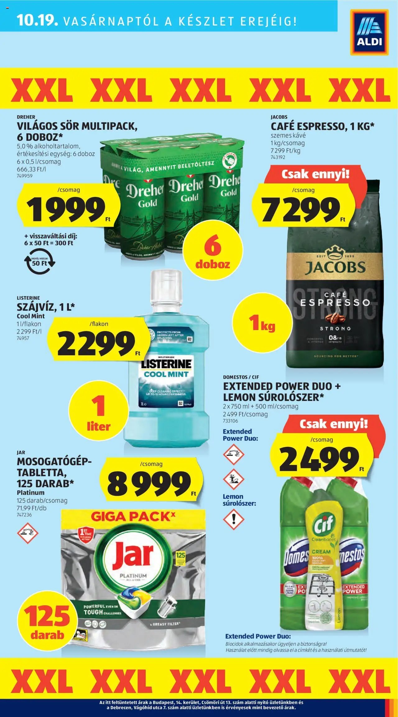 Aldi újság 2025.10.16. Akciós újság Aldi (2025-10-16 - 2025-10-22)