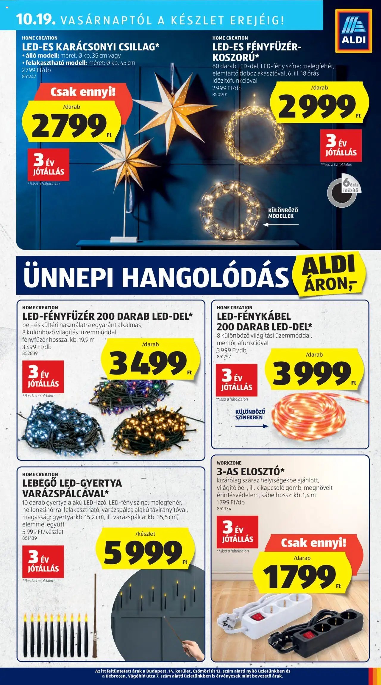 Aldi újság 2025.10.16. Akciós újság Aldi (2025-10-16 - 2025-10-22)