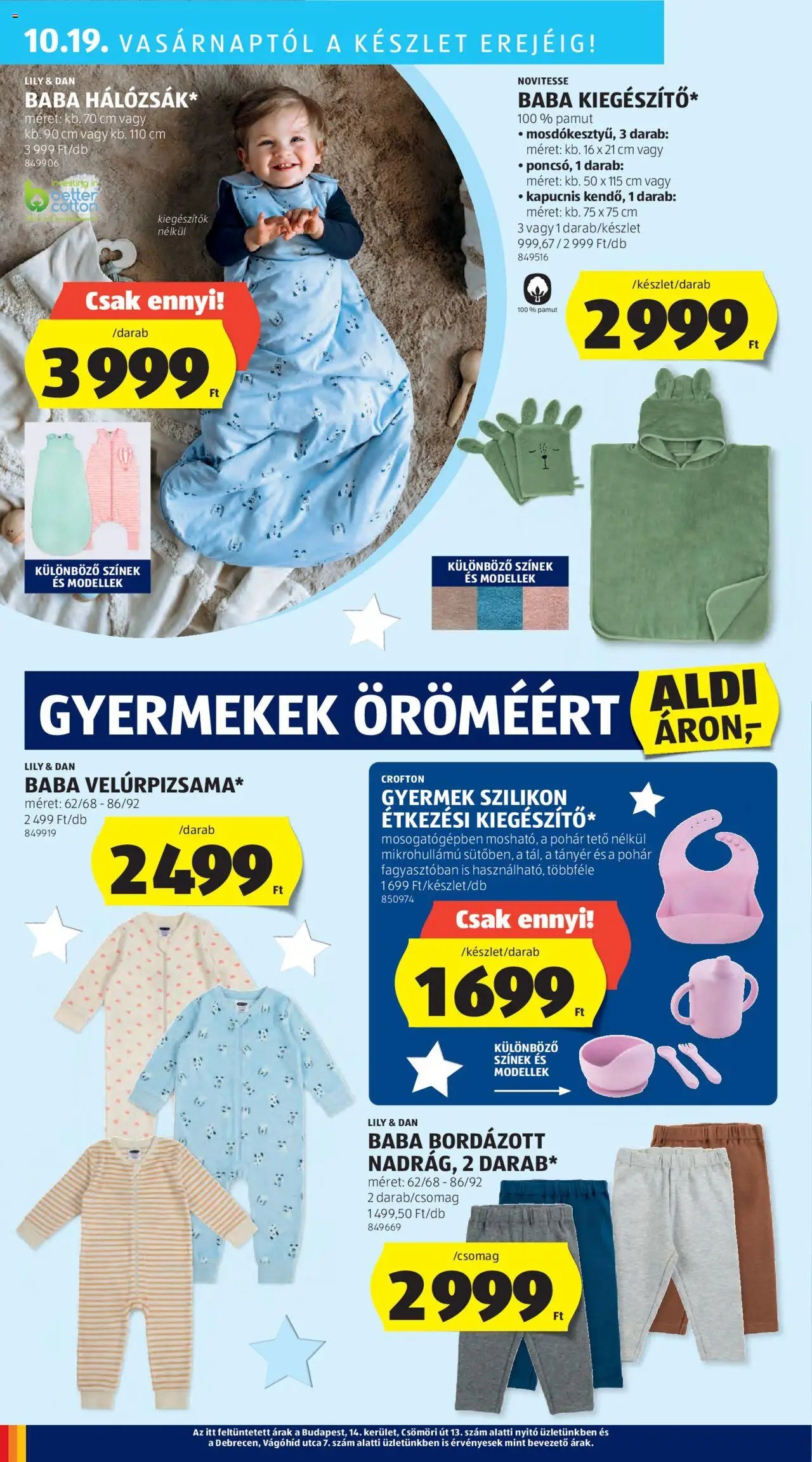 Aldi újság 2025.10.16. Akciós újság Aldi (2025-10-16 - 2025-10-22)