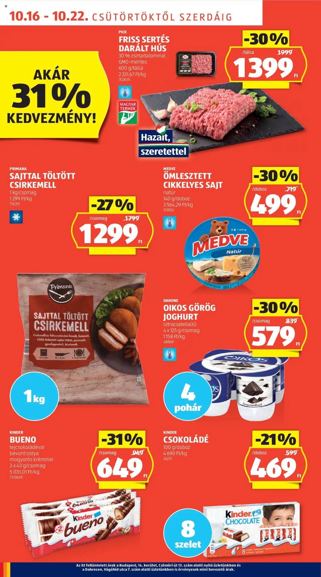 Aldi újság 2025.10.16. Akciós újság Aldi (2025-10-16 - 2025-10-22)