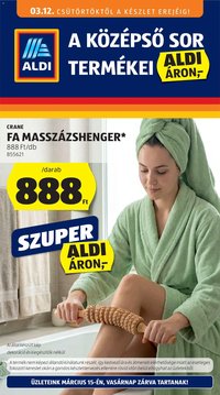 Aldi újság 2026.03.12. Aldi Középső sor termékei (2026-03-12 - 2026-03-18)