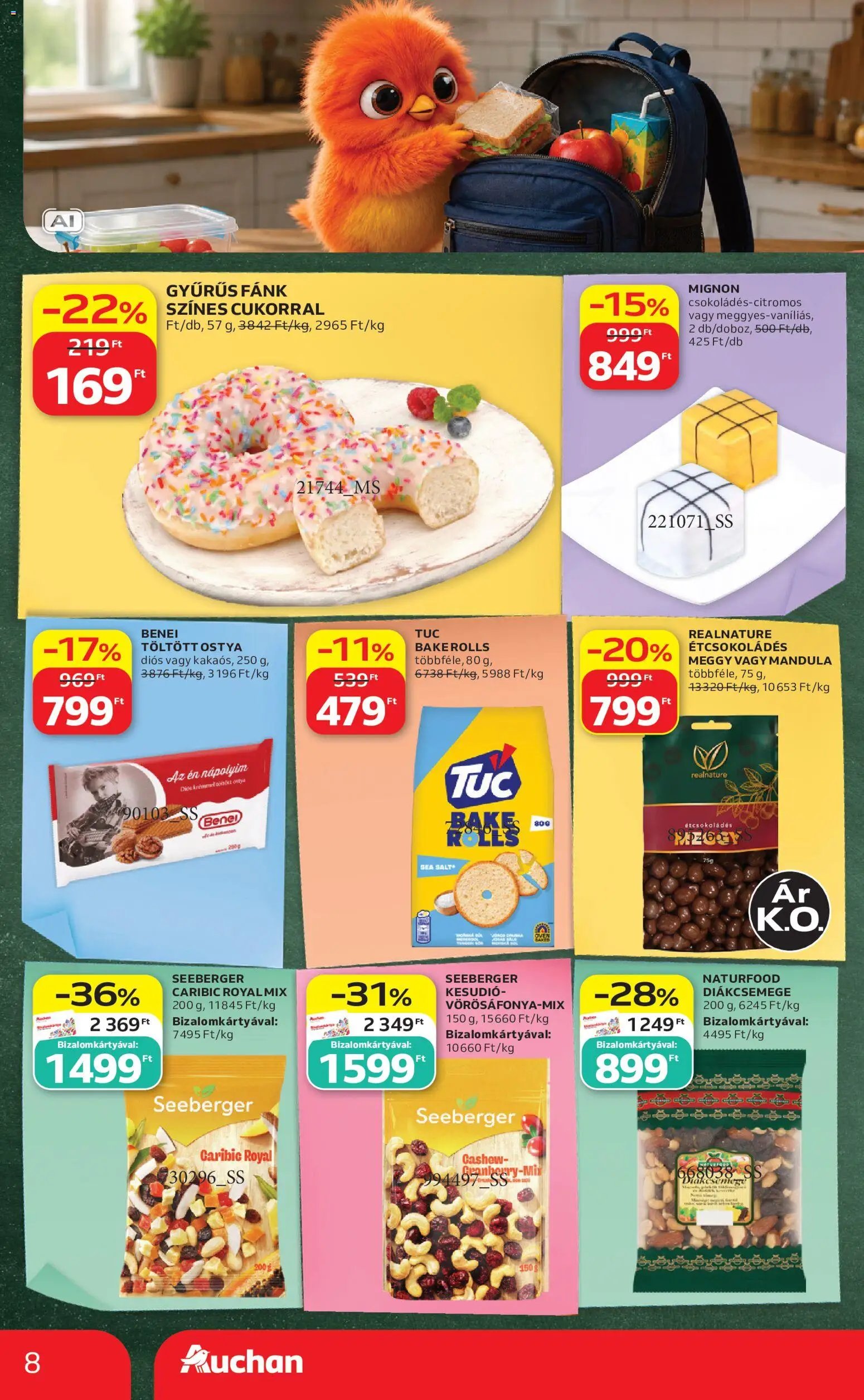 Auchan újság 2026.08.27. Auchan Iskolakezdés ajánlatok