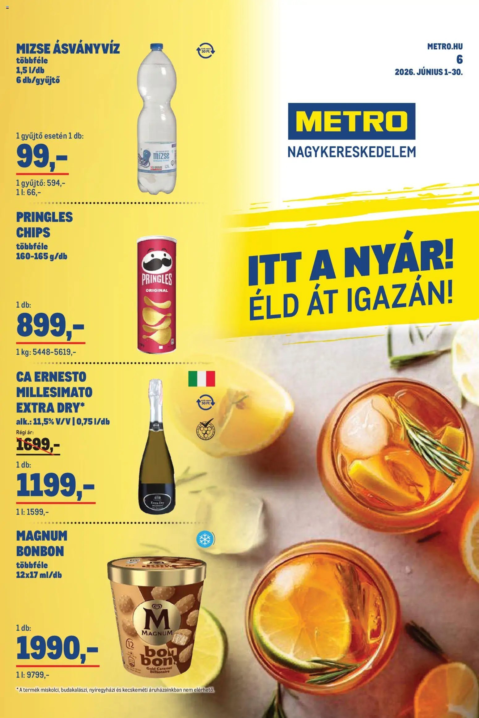 Metro újság 2026.06.01. Metro Nyári katalógus 2026/06