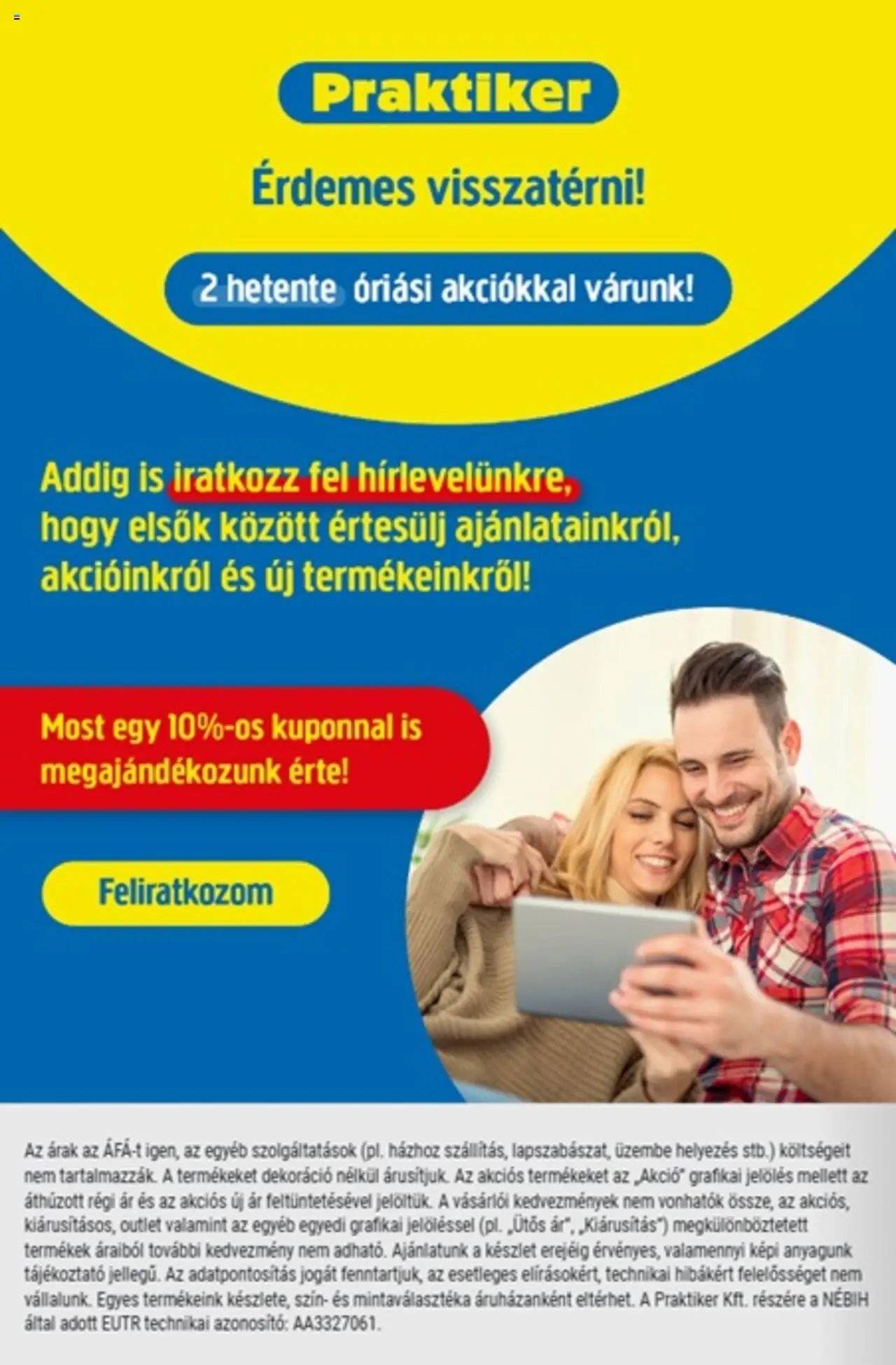 Praktiker újság 2025.10.07. Akciós újság Praktiker (2025-10-07 - 2025-11-05)