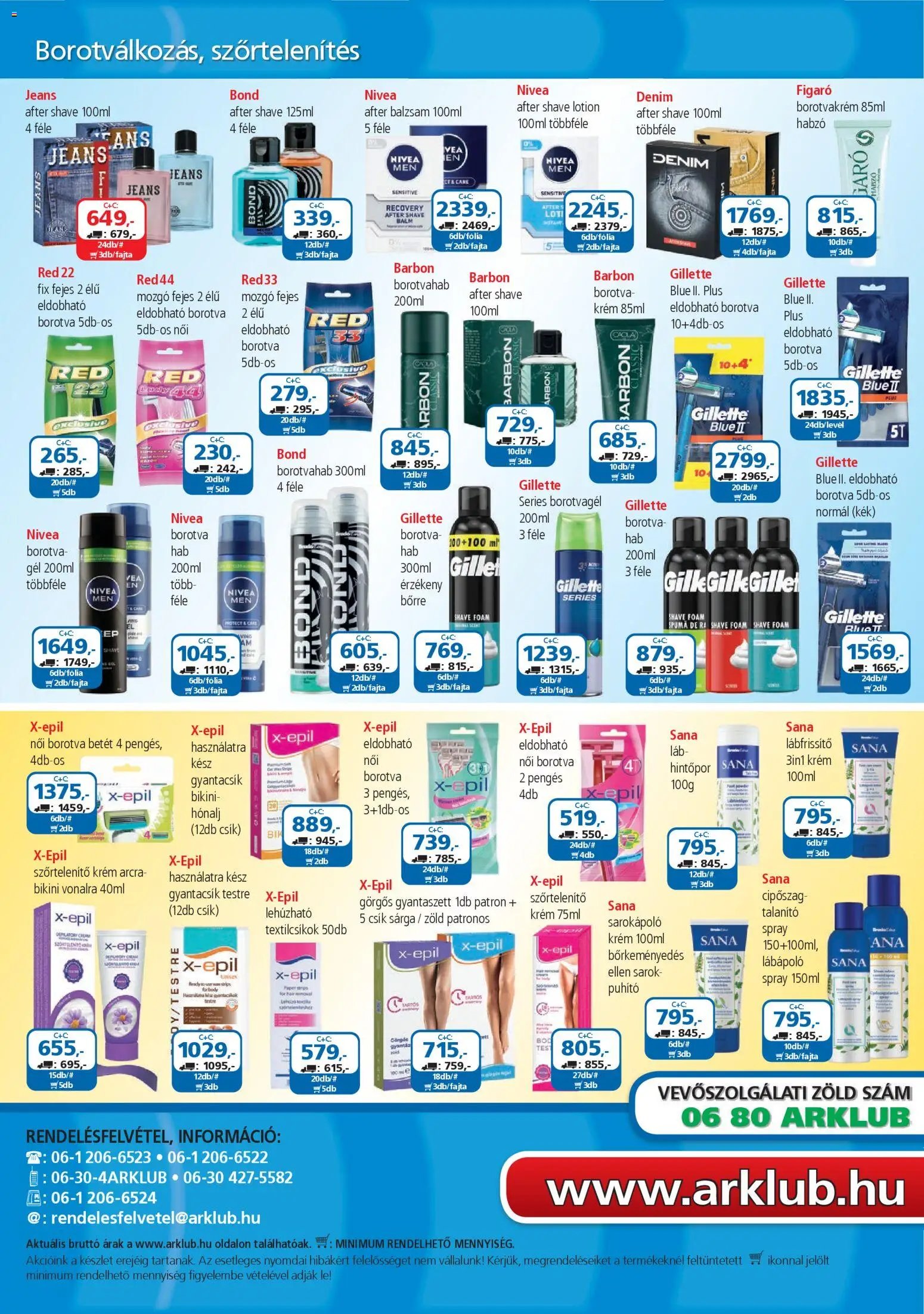 ÁRKLUB újság 2025.11.01. Akciós újság ÁRKLUB (2025-11-01 - 2025-11-30)