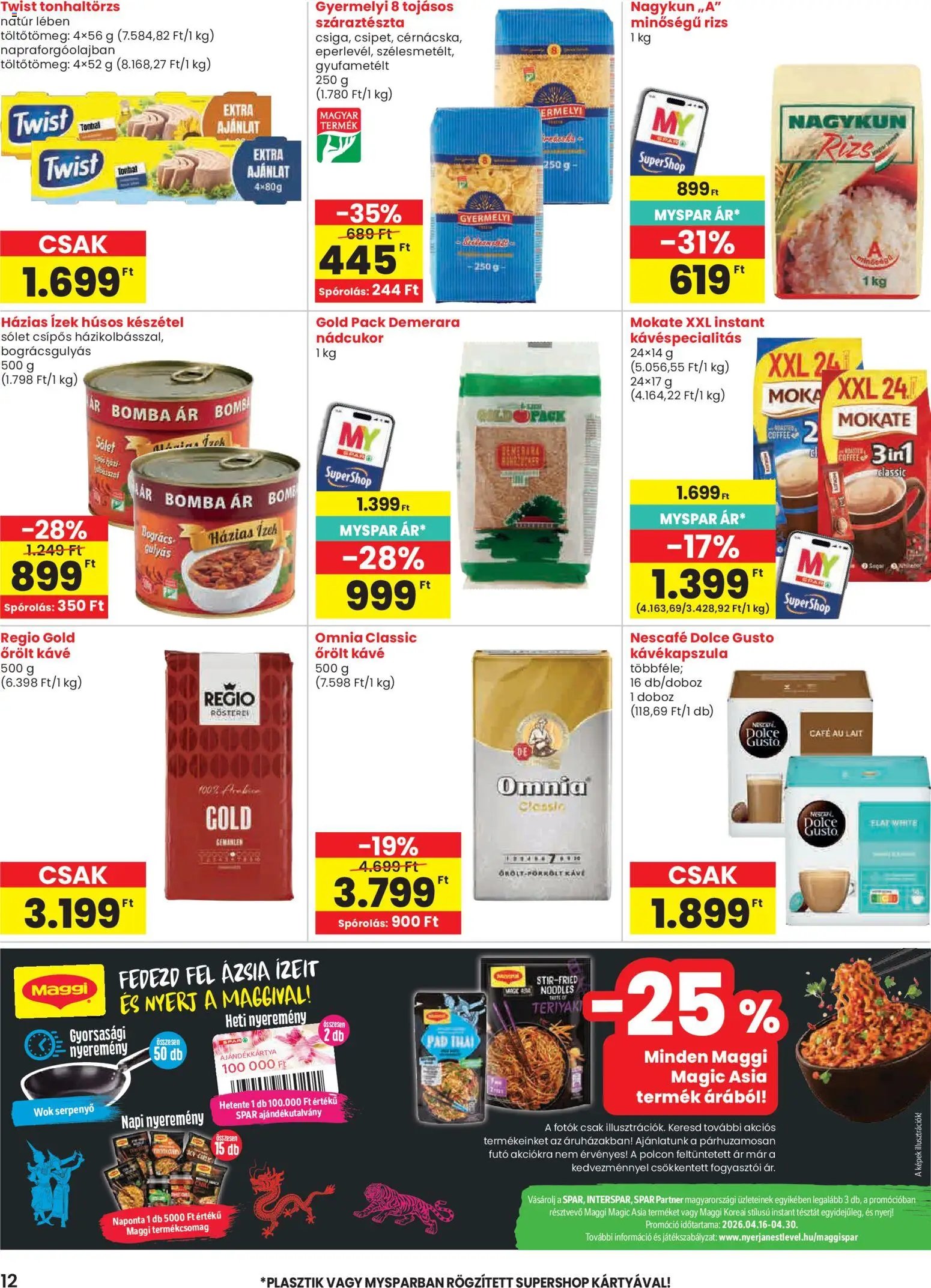 Spar újság 2026.04.16. Spar akciós újság (2026-04-16 - 2026-04-22)
