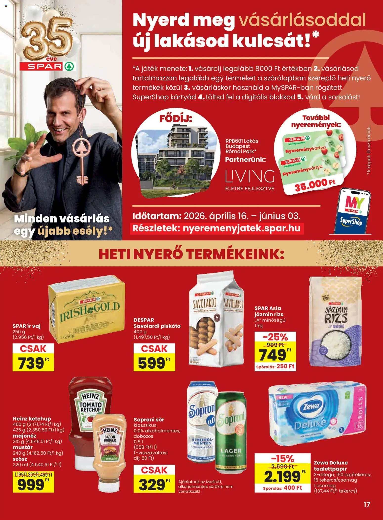 Spar újság 2026.04.16. Spar akciós újság (2026-04-16 - 2026-04-22)