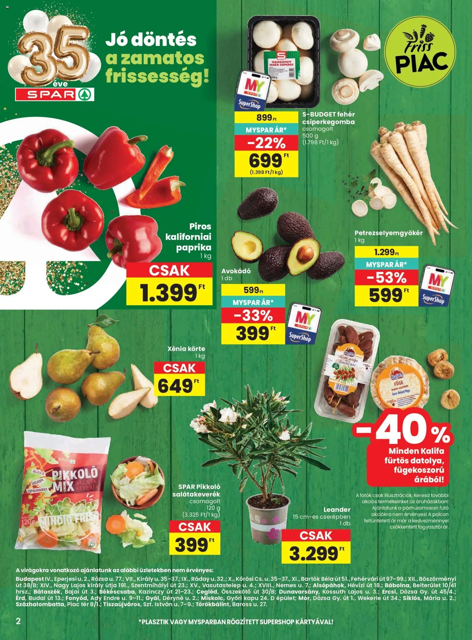 Spar újság 2026.04.16. Spar akciós újság (2026-04-16 - 2026-04-22)