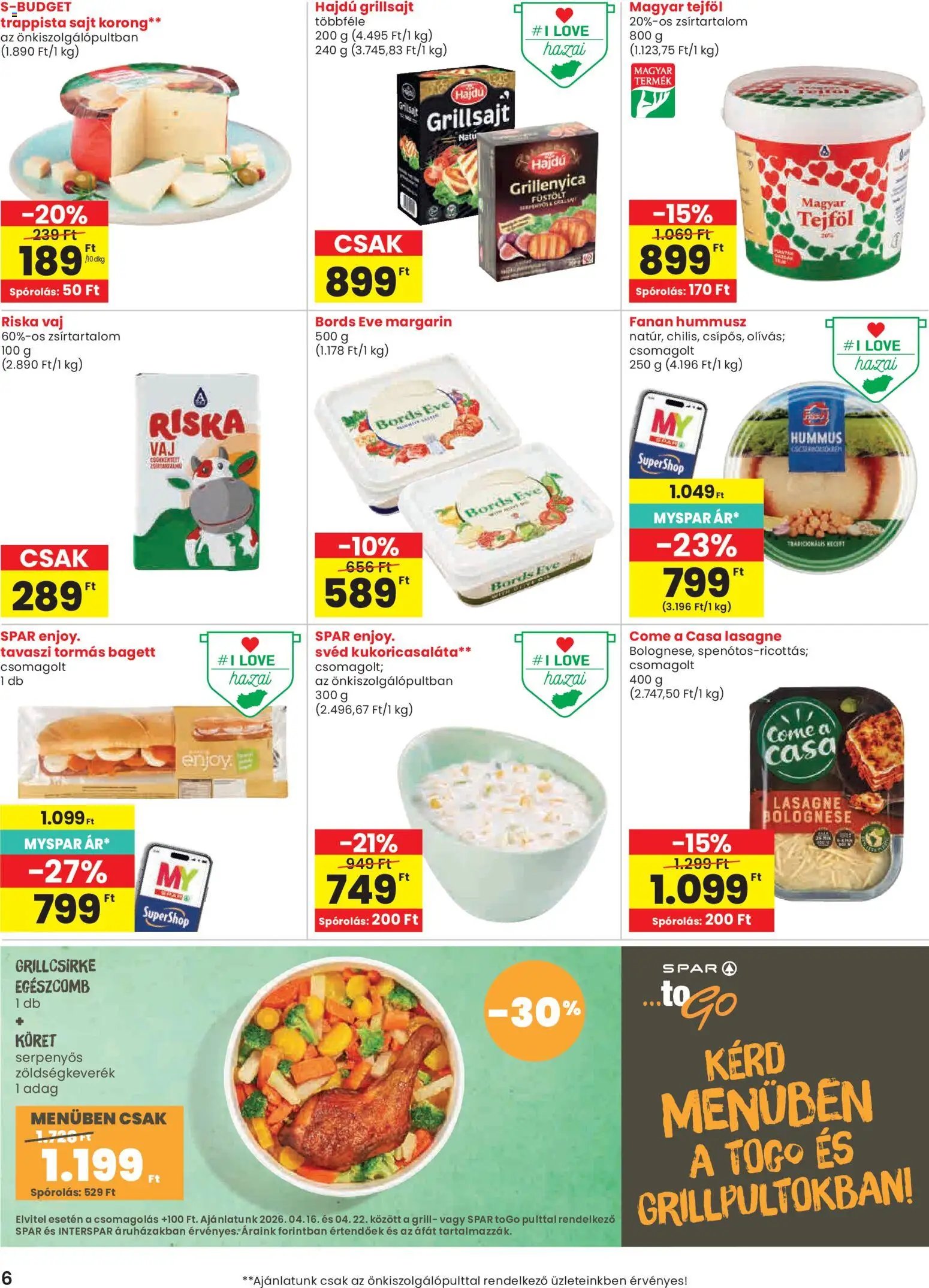 Spar újság 2026.04.16. Spar akciós újság (2026-04-16 - 2026-04-22)