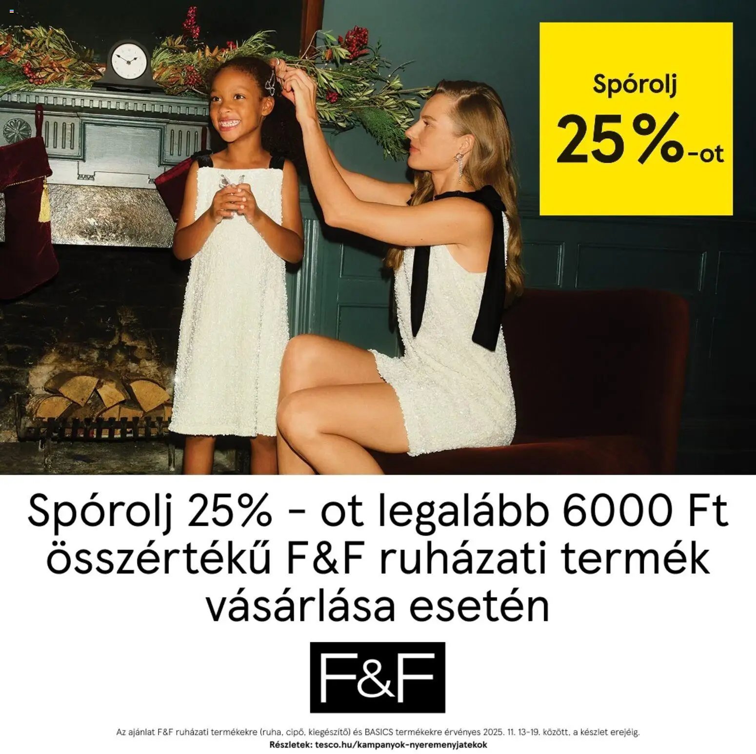 F&F újság 2025.11.13. Akciós újság F&F (2025-11-13 - 2025-11-19)