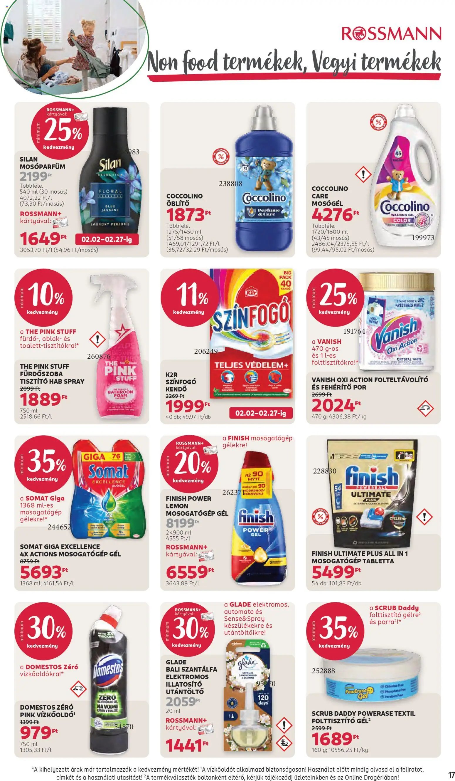 Rossmann újság 2026.02.16. Akciós újság Rossmann (2026-02-16 - 2026-02-27)