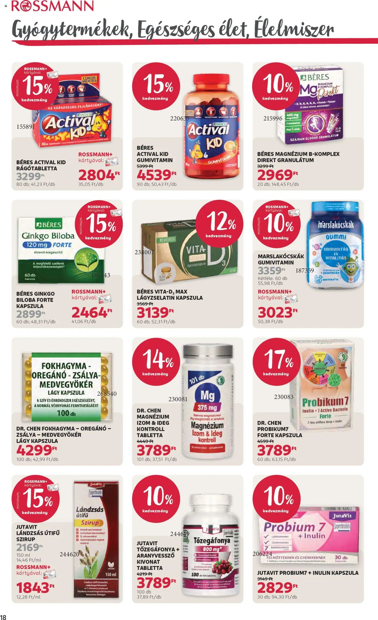 Rossmann újság 2026.02.16. Akciós újság Rossmann (2026-02-16 - 2026-02-27)