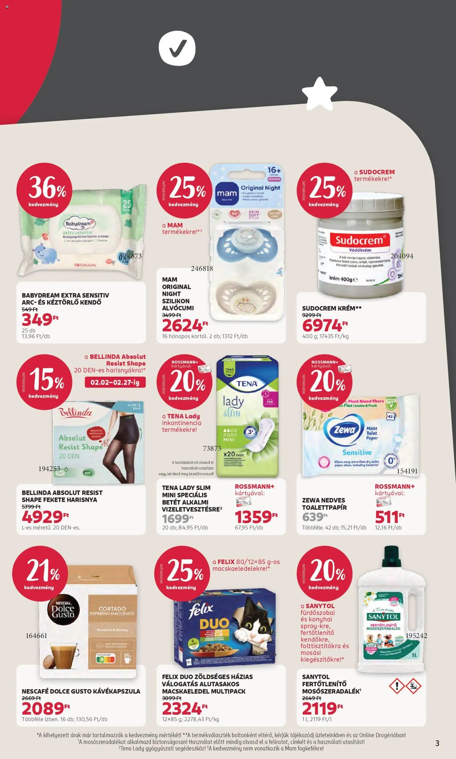 Rossmann újság 2026.02.16. Akciós újság Rossmann (2026-02-16 - 2026-02-27)