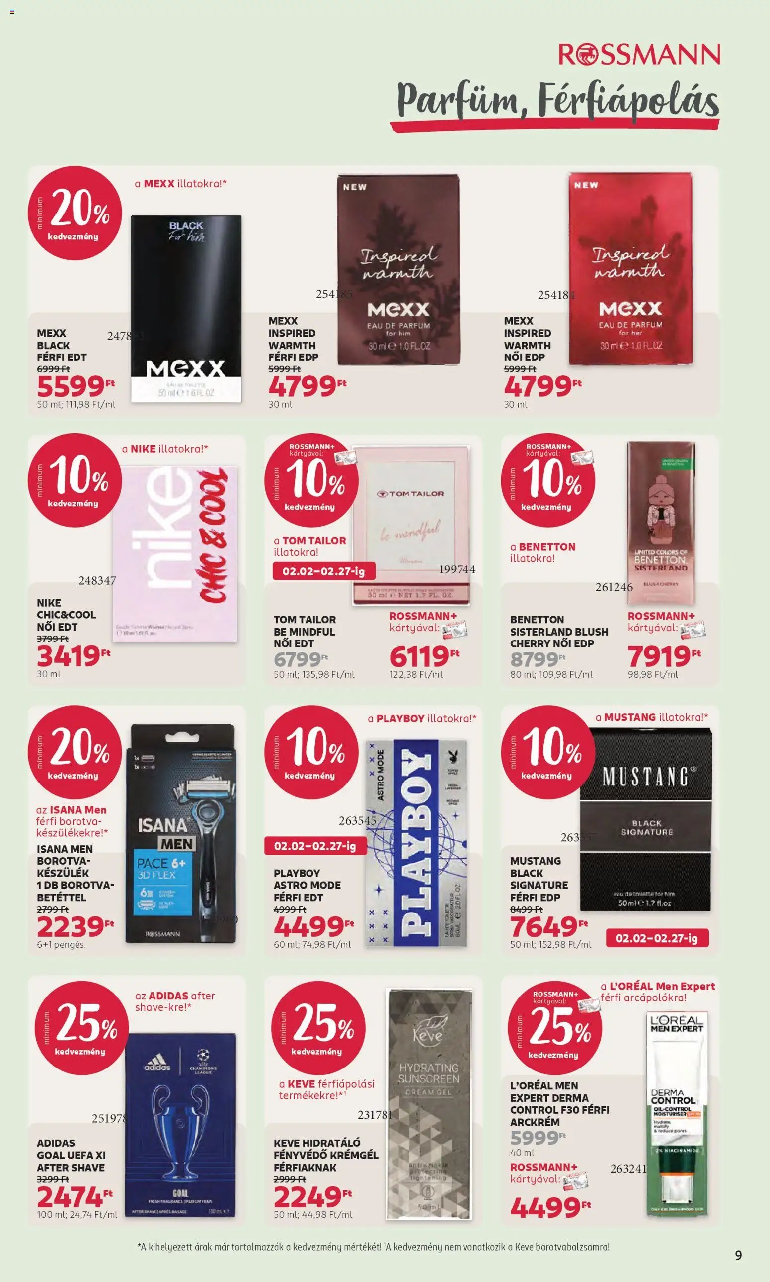 Rossmann újság 2026.02.16. Akciós újság Rossmann (2026-02-16 - 2026-02-27)