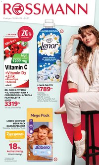 Rossmann újság 2026.02.16. Akciós újság Rossmann (2026-02-16 - 2026-02-27)