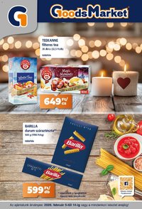 Goods Market újság 2026.02.05. Akciós újság Goods Market (2026-02-05 - 2026-02-14)