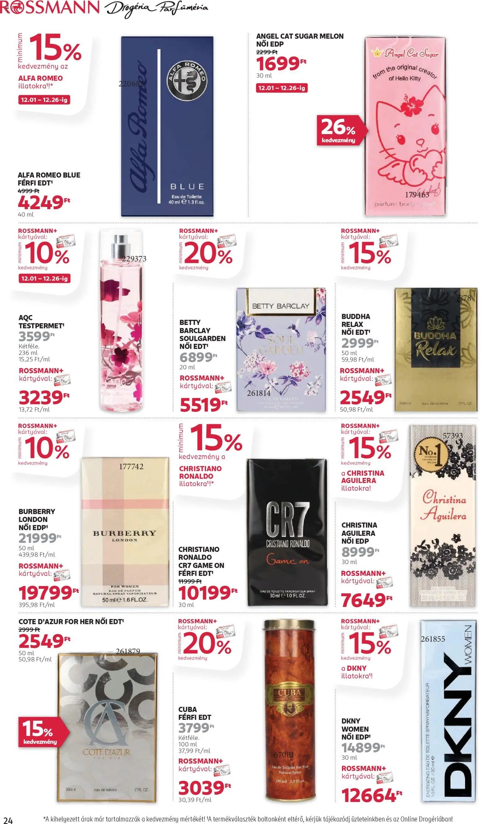 Rossmann újság 2025.12.01. Akciós újság Rossmann (2025-12-01 - 2025-12-12)