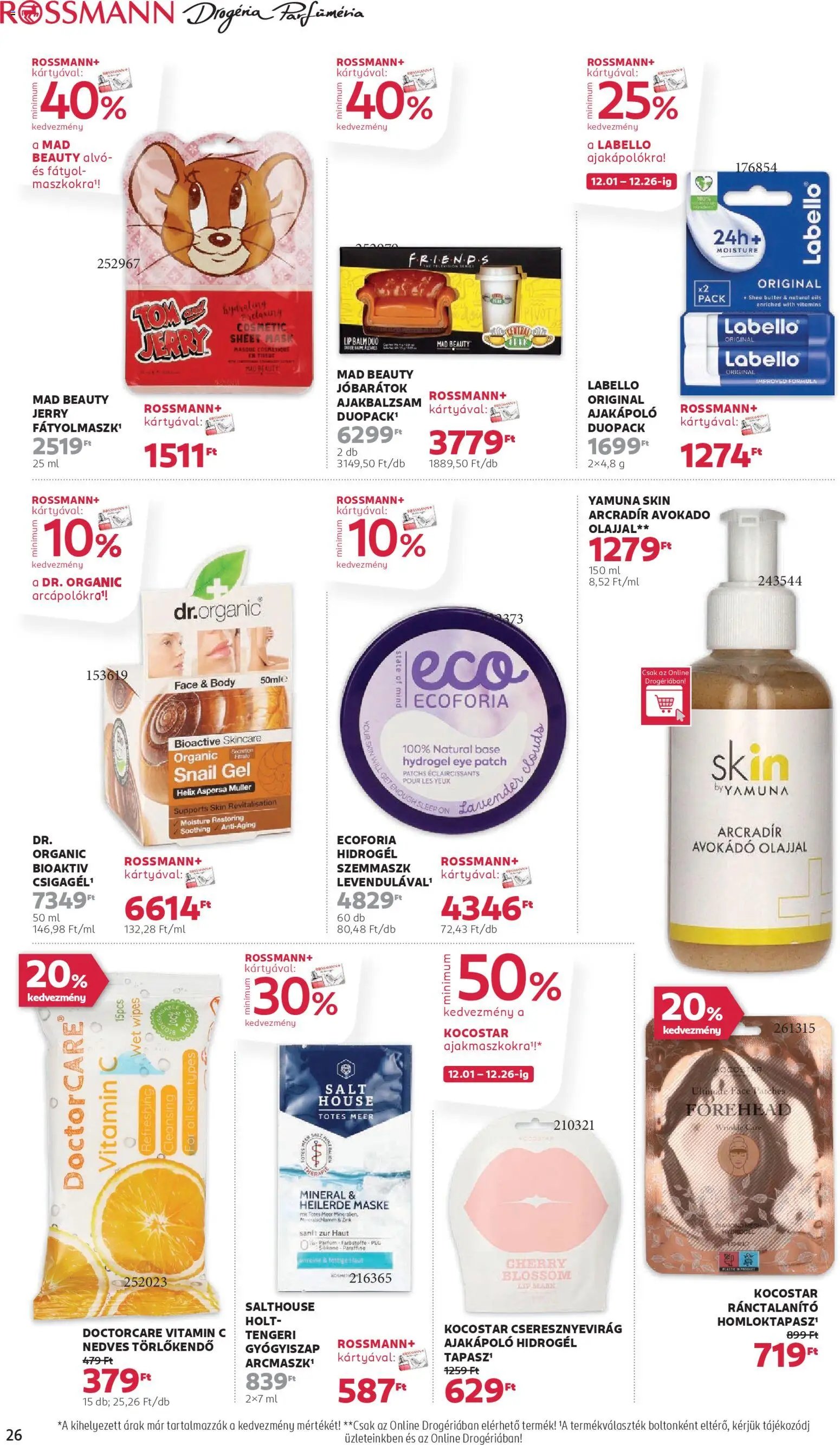 Rossmann újság 2025.12.01. Akciós újság Rossmann (2025-12-01 - 2025-12-12)