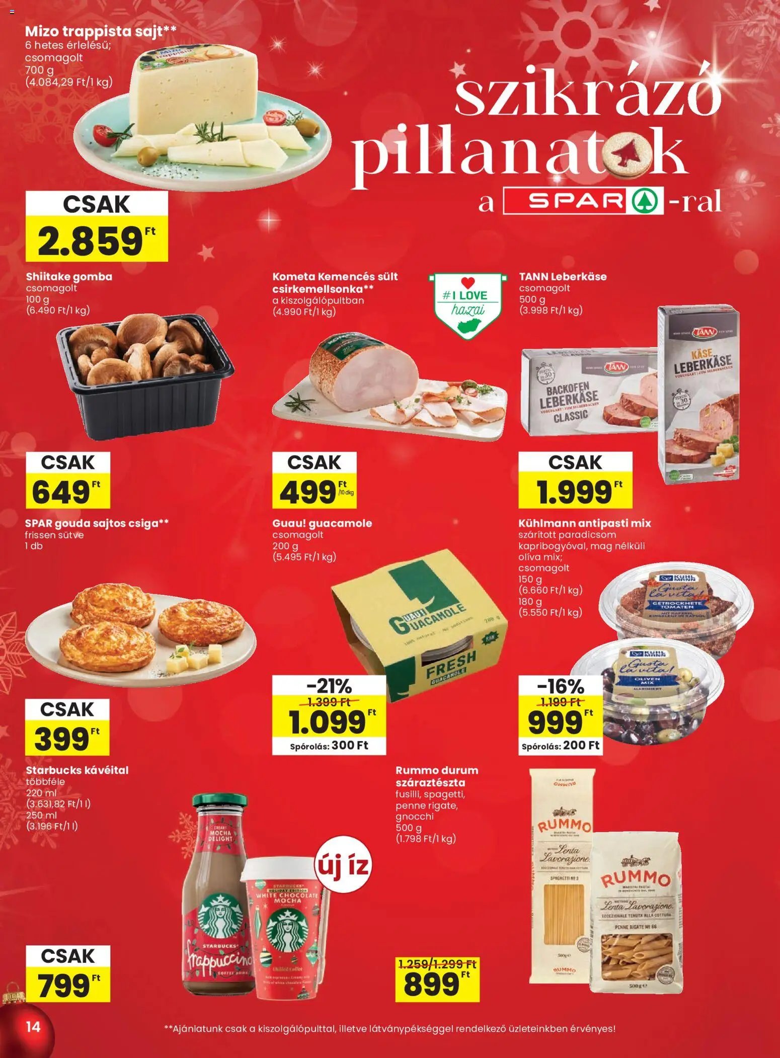 Spar újság 2025.12.18. Akciós újság Spar (2025-12-18 - 2025-12-27)