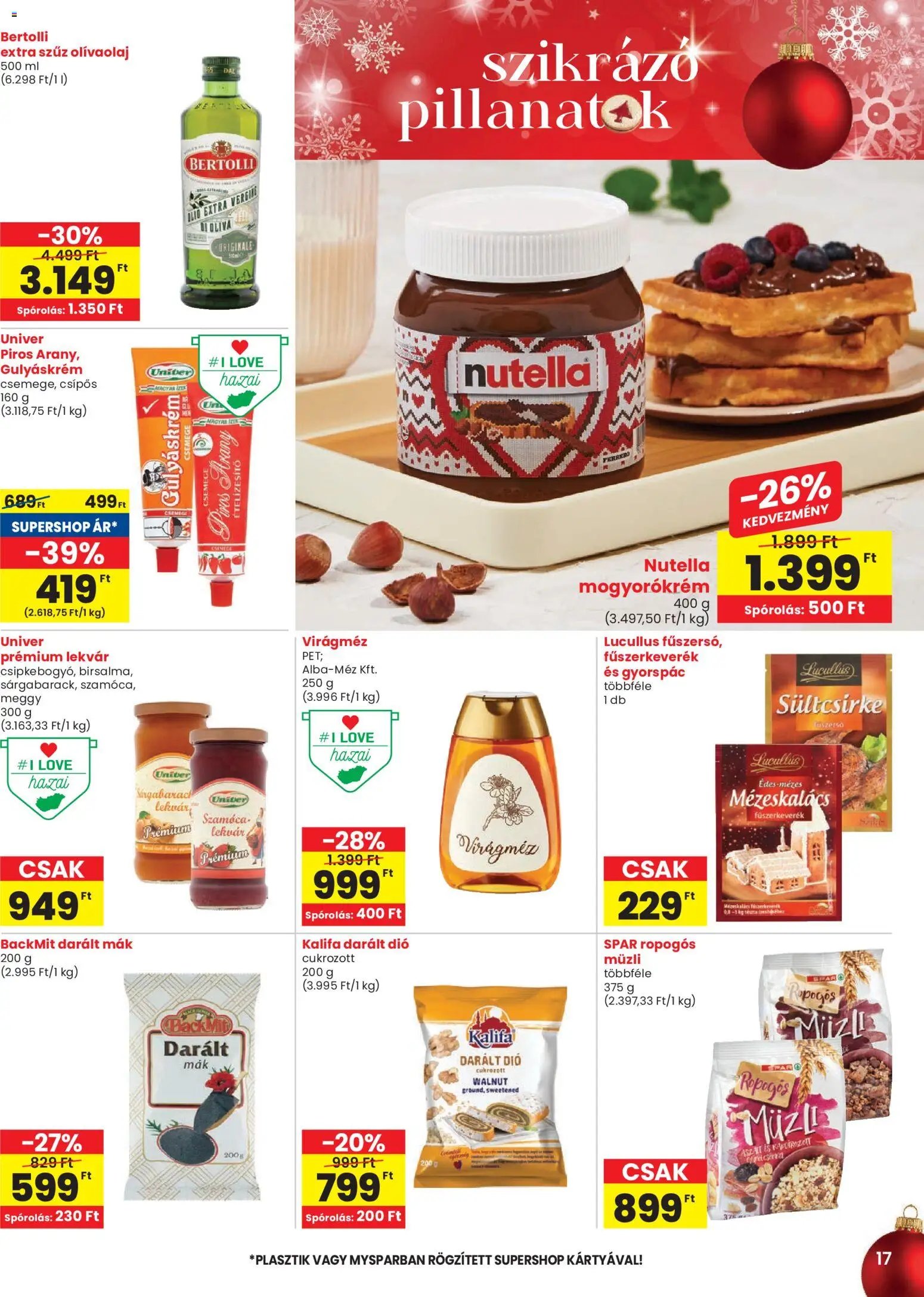 Spar újság 2025.12.18. Akciós újság Spar (2025-12-18 - 2025-12-27)