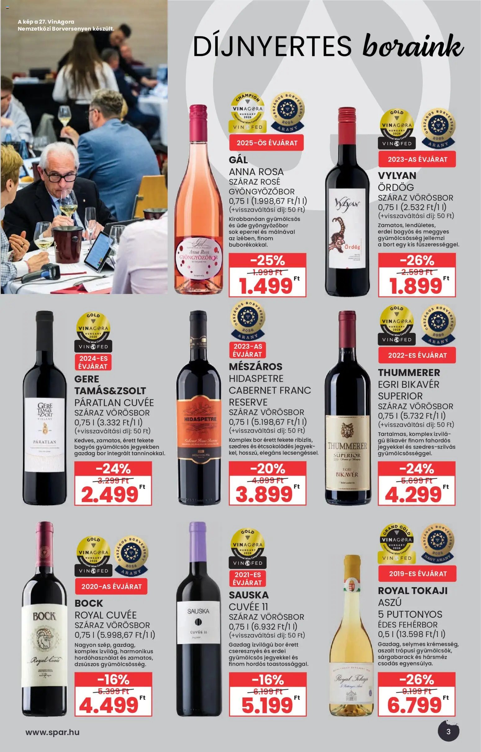 Spar újság 2026.09.02. Spar BOR ősz katalógus