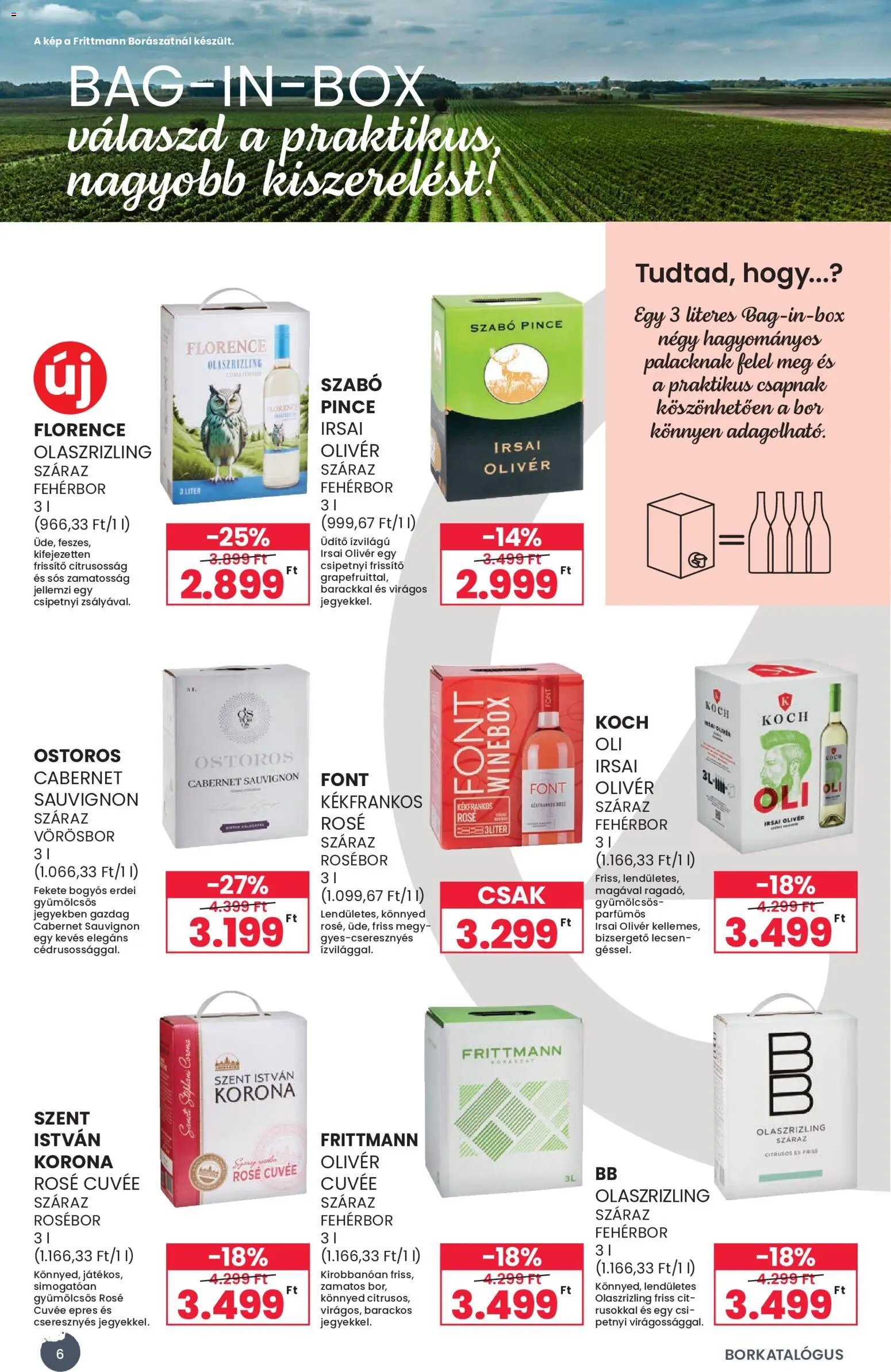 Spar újság 2026.09.02. Spar BOR ősz katalógus