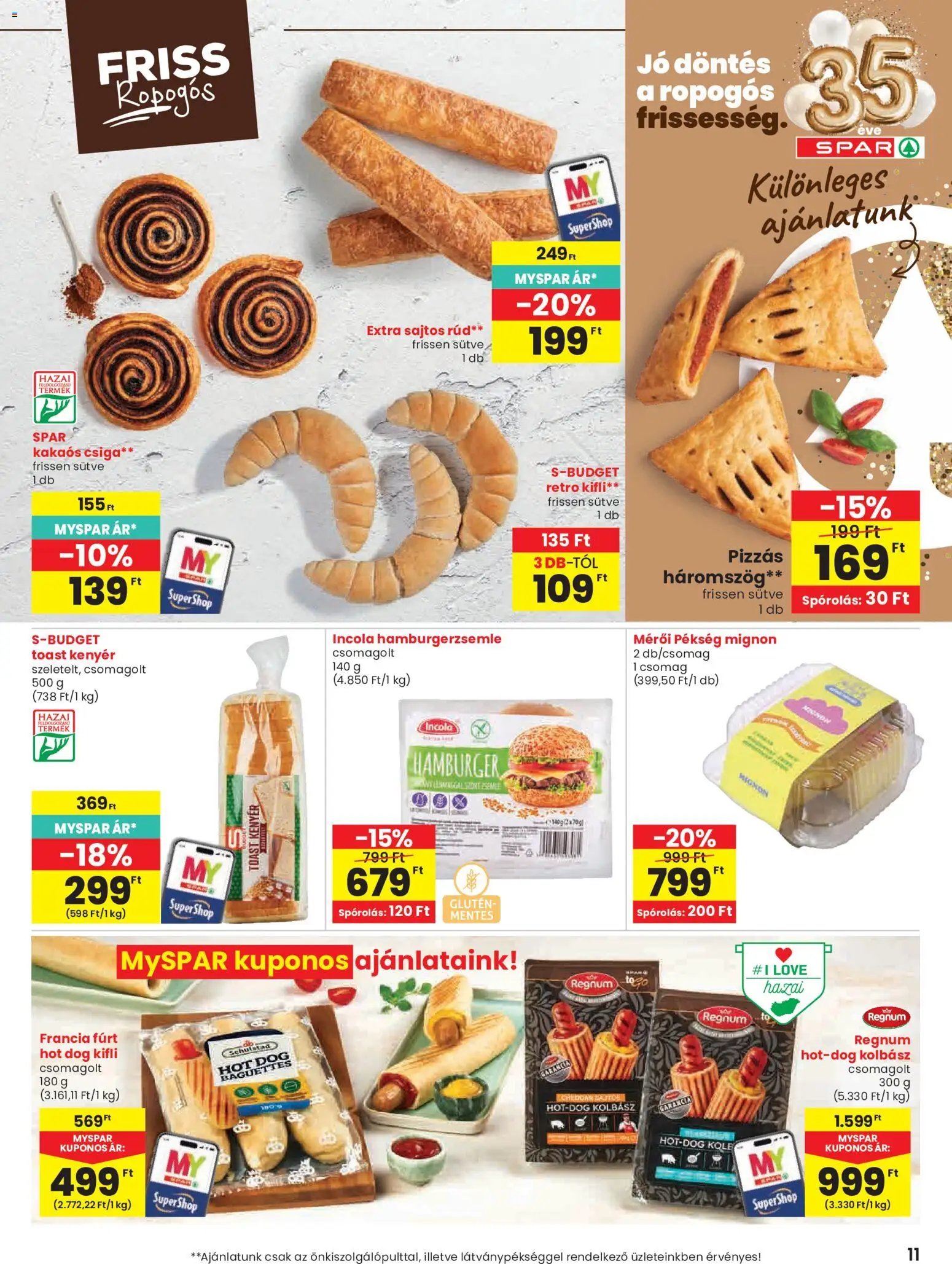 Spar újság 2026.10.01. Spar akciós újság