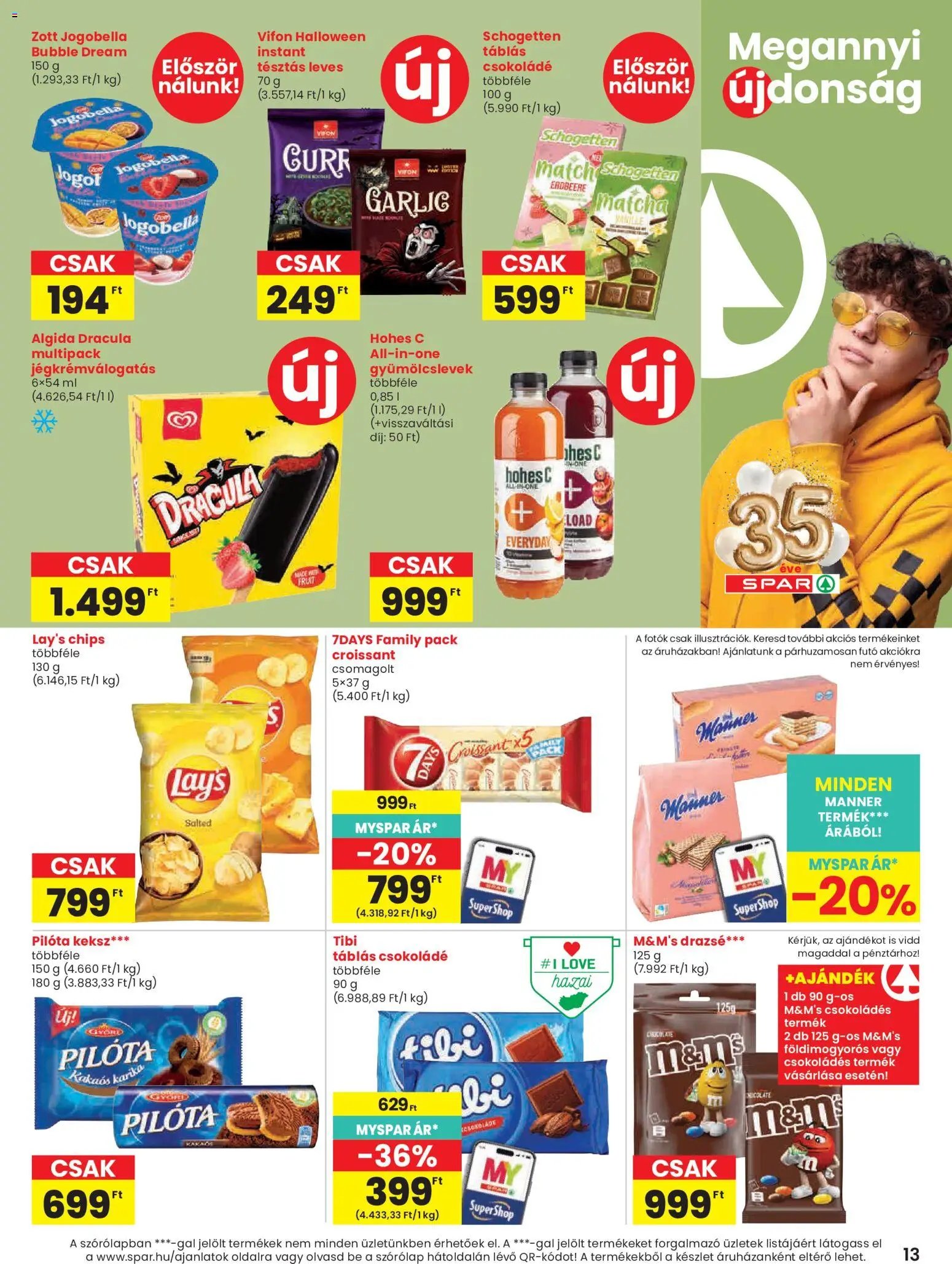 Spar újság 2026.10.01. Spar akciós újság