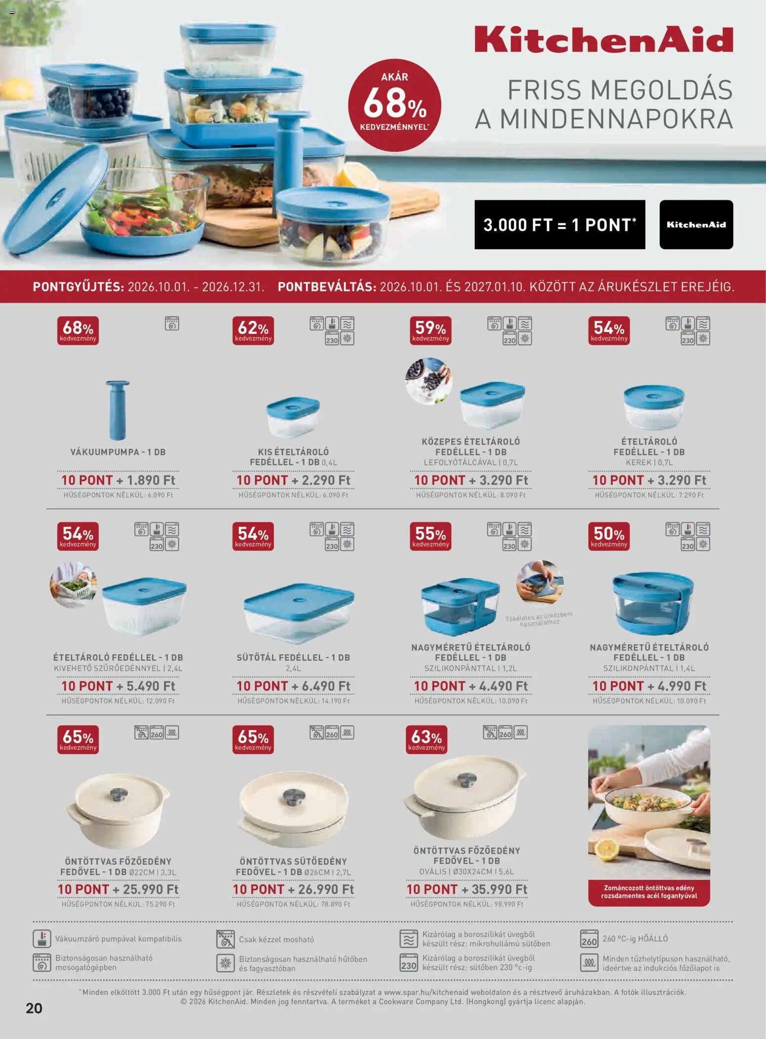 Spar újság 2026.10.01. Spar akciós újság