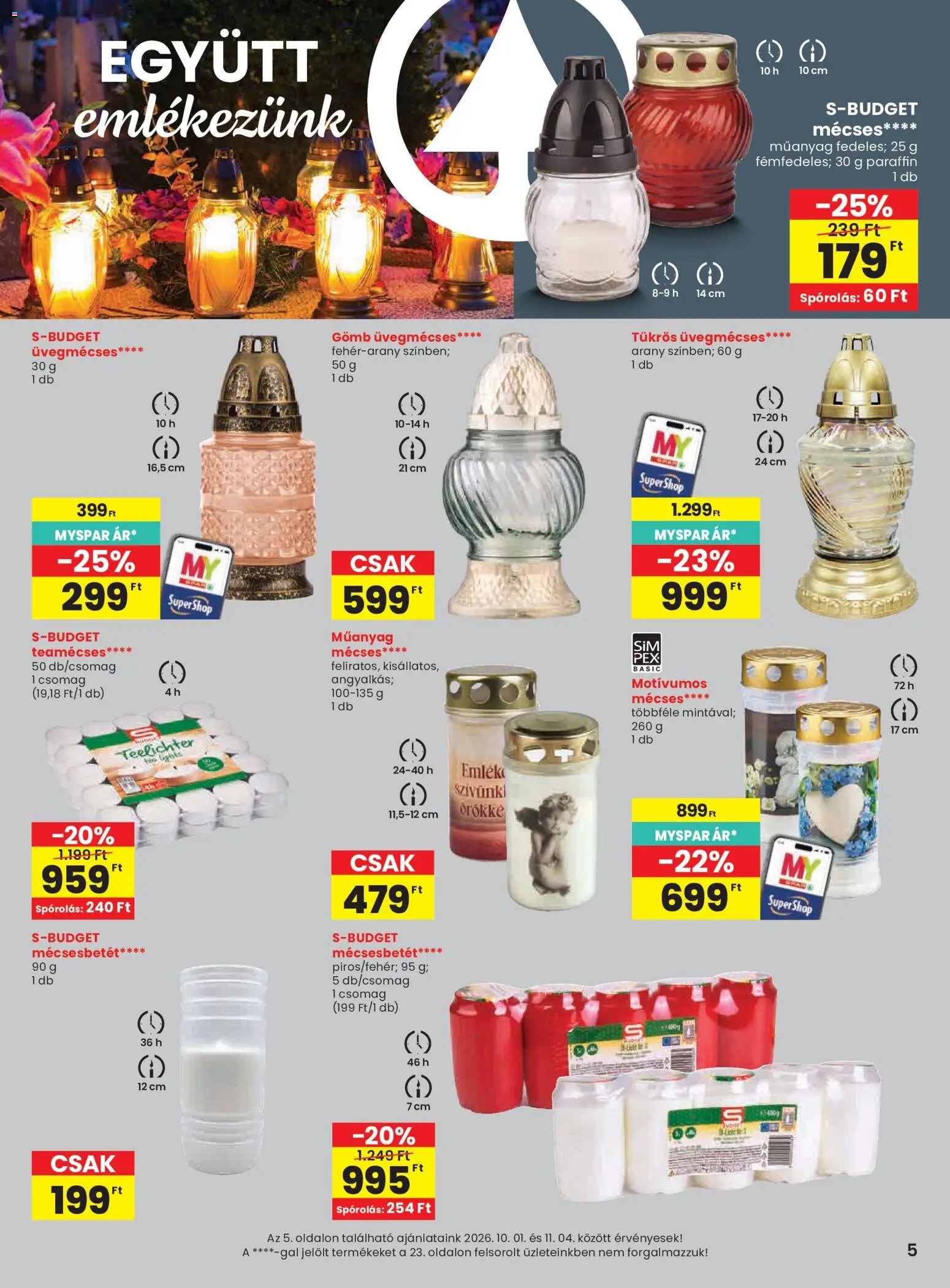 Spar újság 2026.10.01. Spar akciós újság