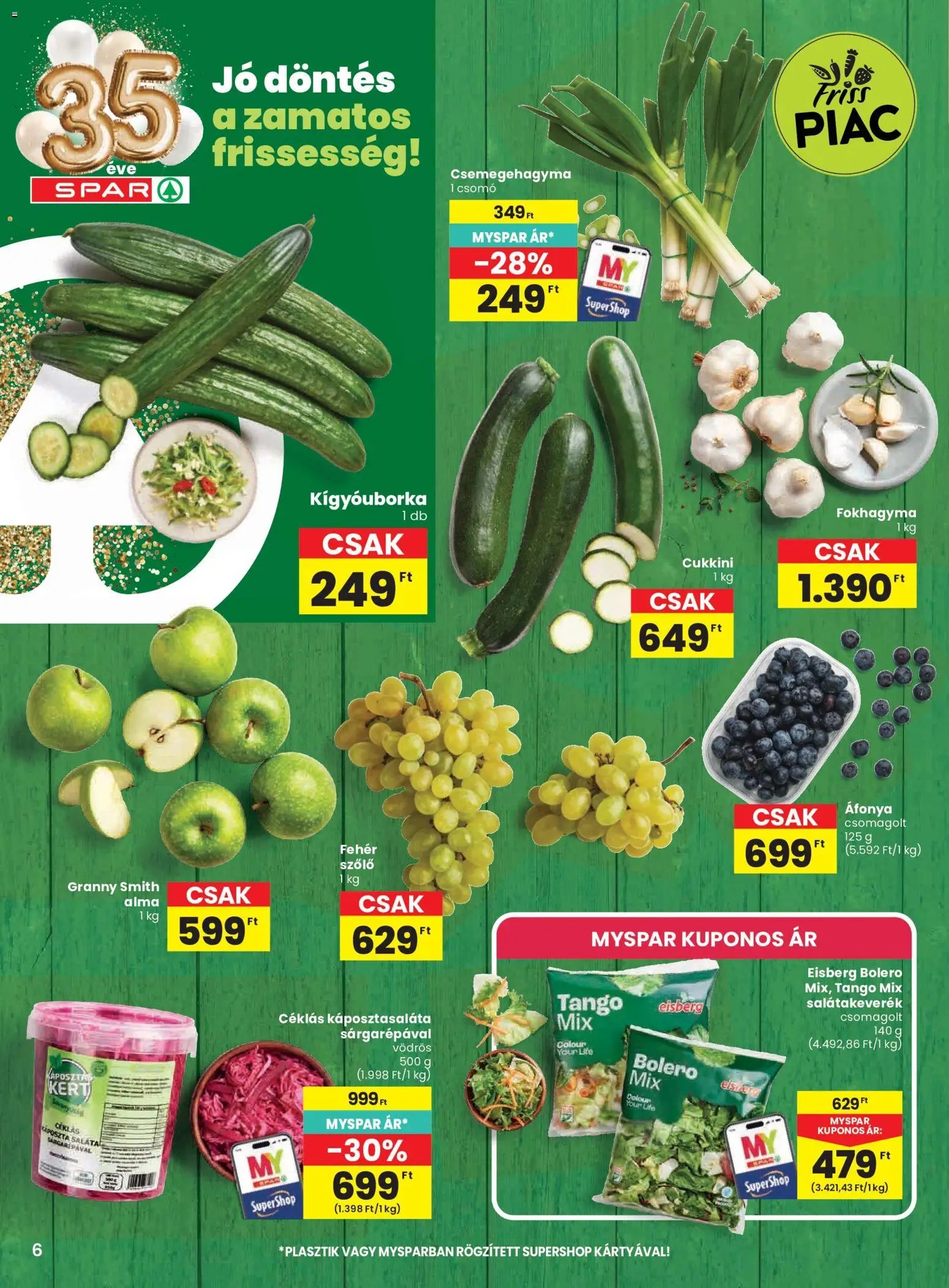 Spar újság 2026.10.01. Spar akciós újság