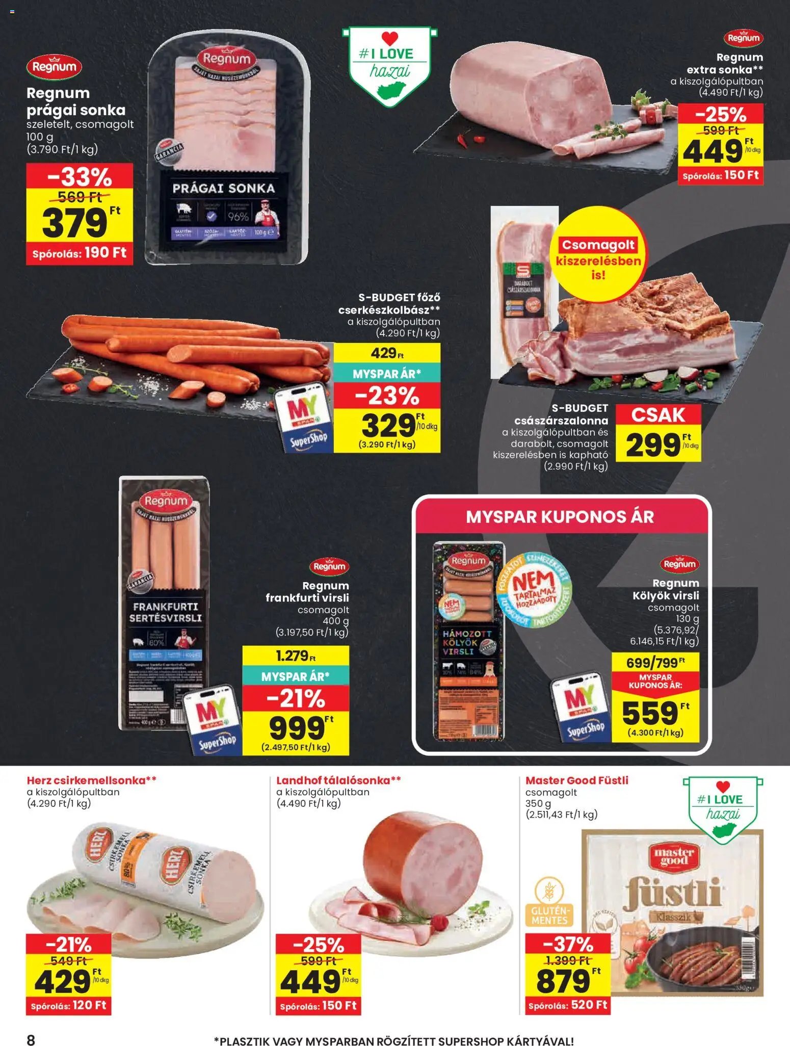 Spar újság 2026.10.01. Spar akciós újság