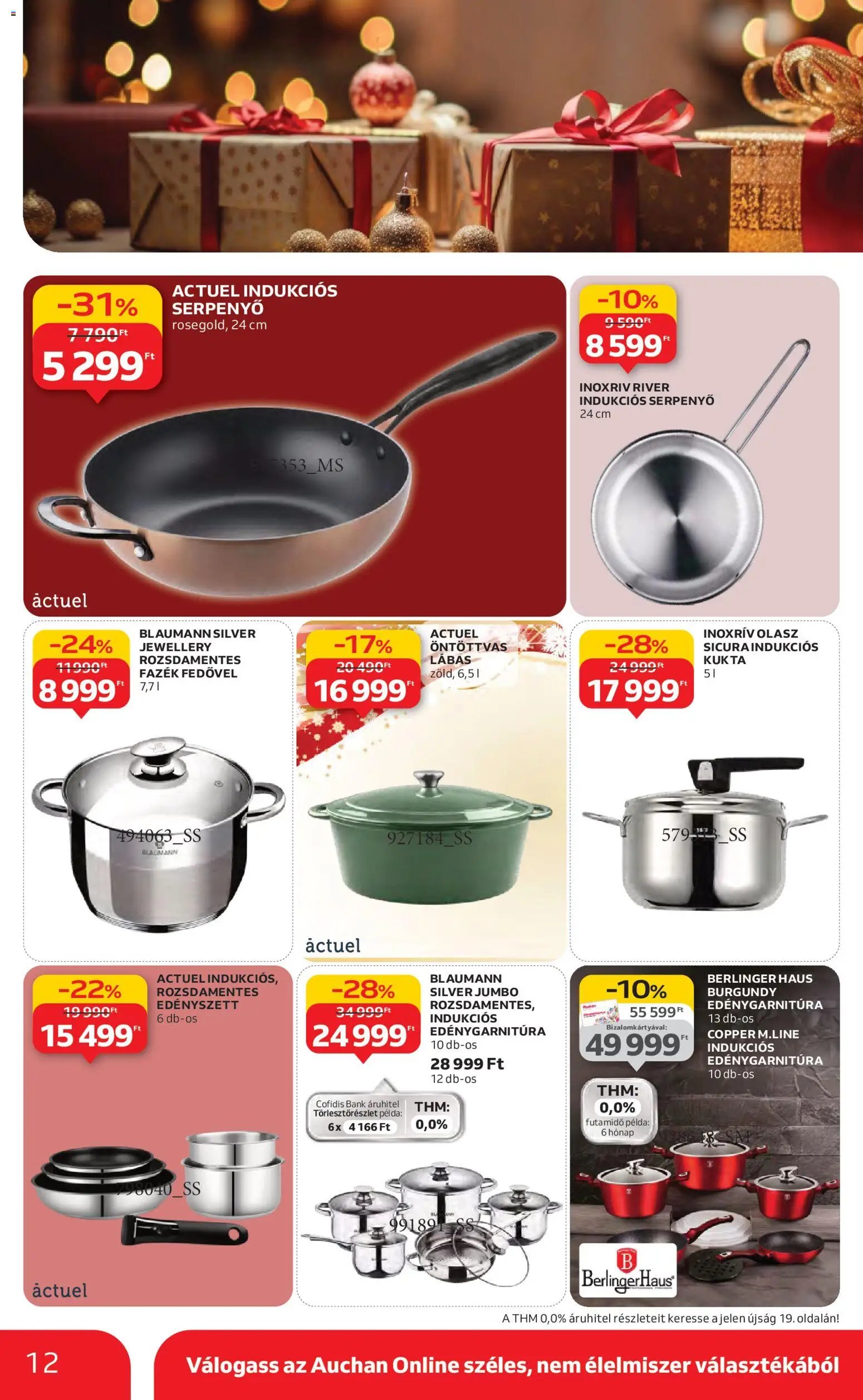 Auchan újság 2025.11.13. Karácsonyi ajándék ajánlataink (2025-11-13 - 2025-12-24)