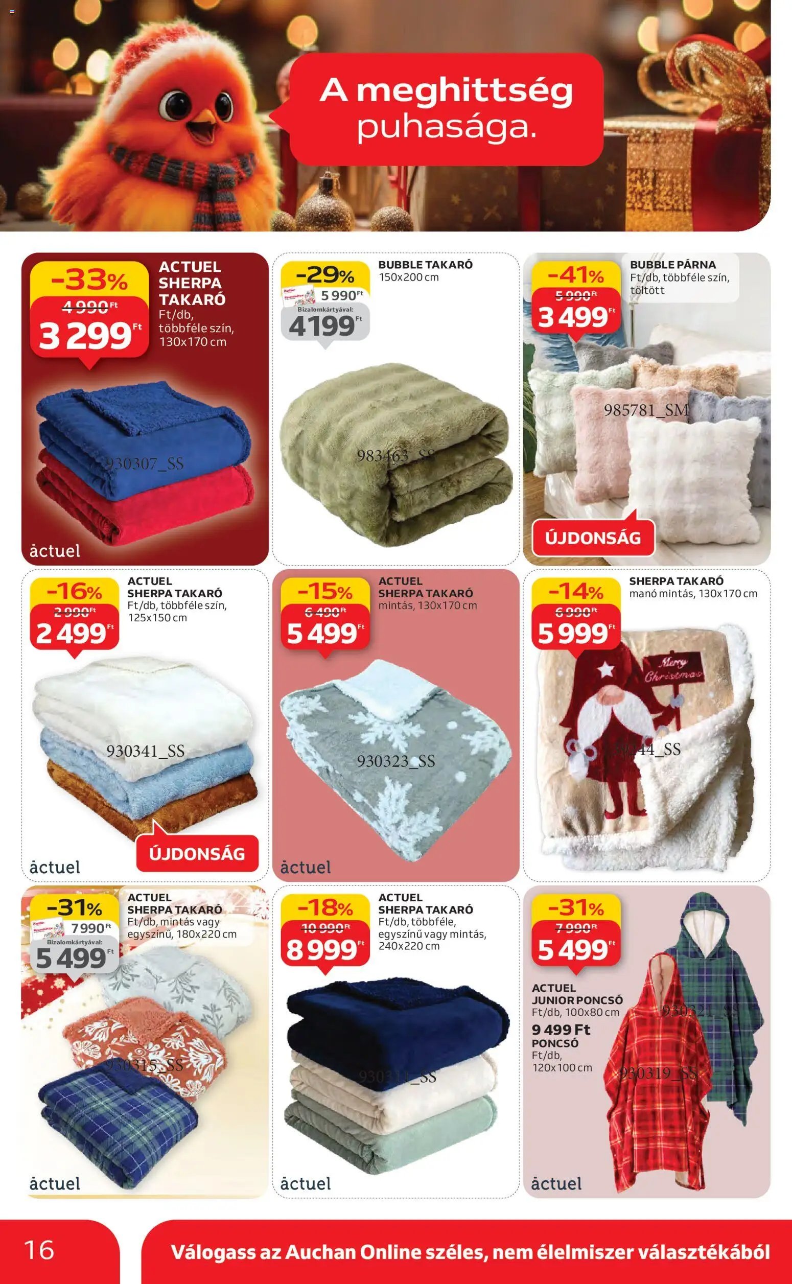 Auchan újság 2025.11.13. Karácsonyi ajándék ajánlataink (2025-11-13 - 2025-12-24)