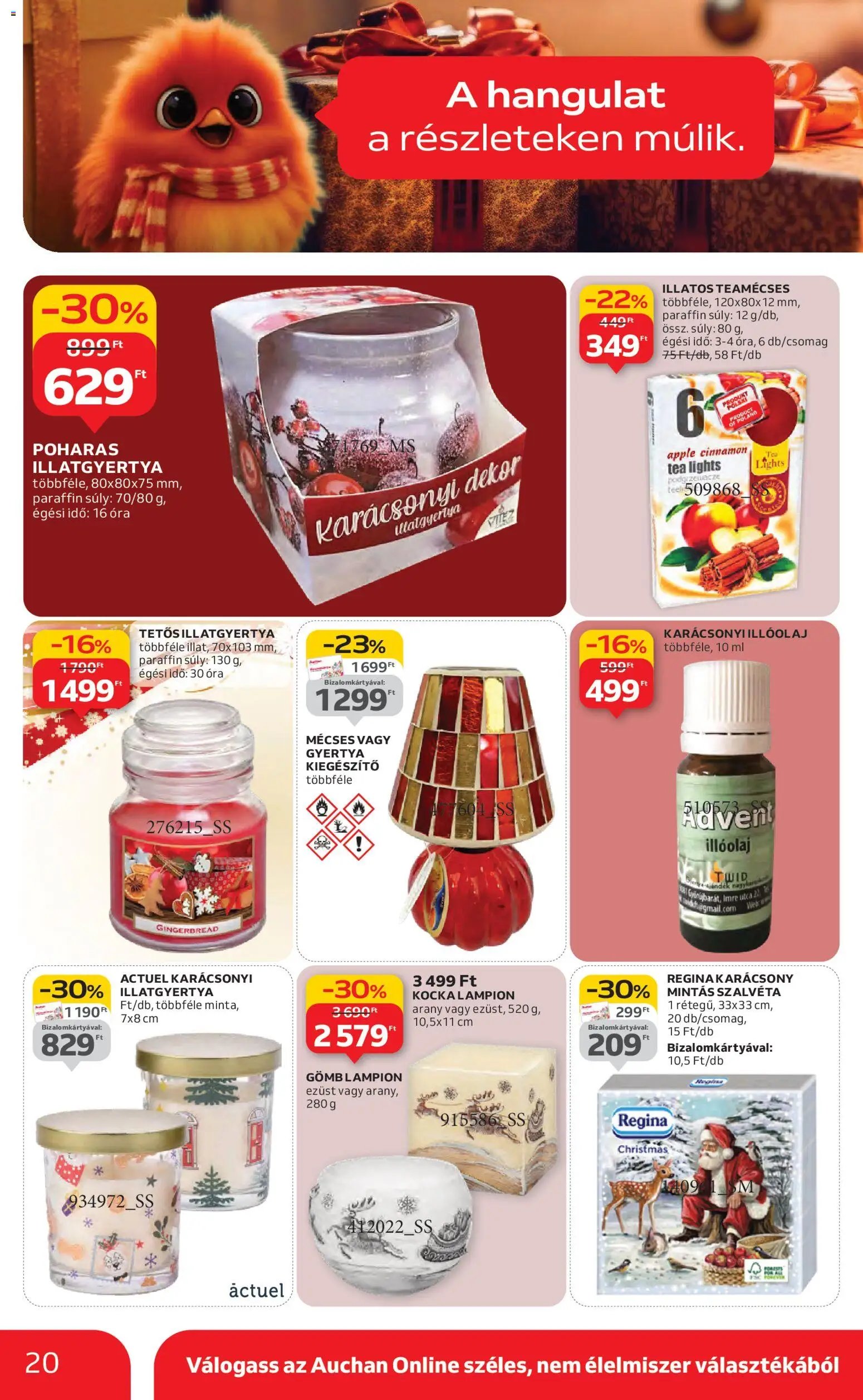 Auchan újság 2025.11.13. Karácsonyi ajándék ajánlataink (2025-11-13 - 2025-12-24)