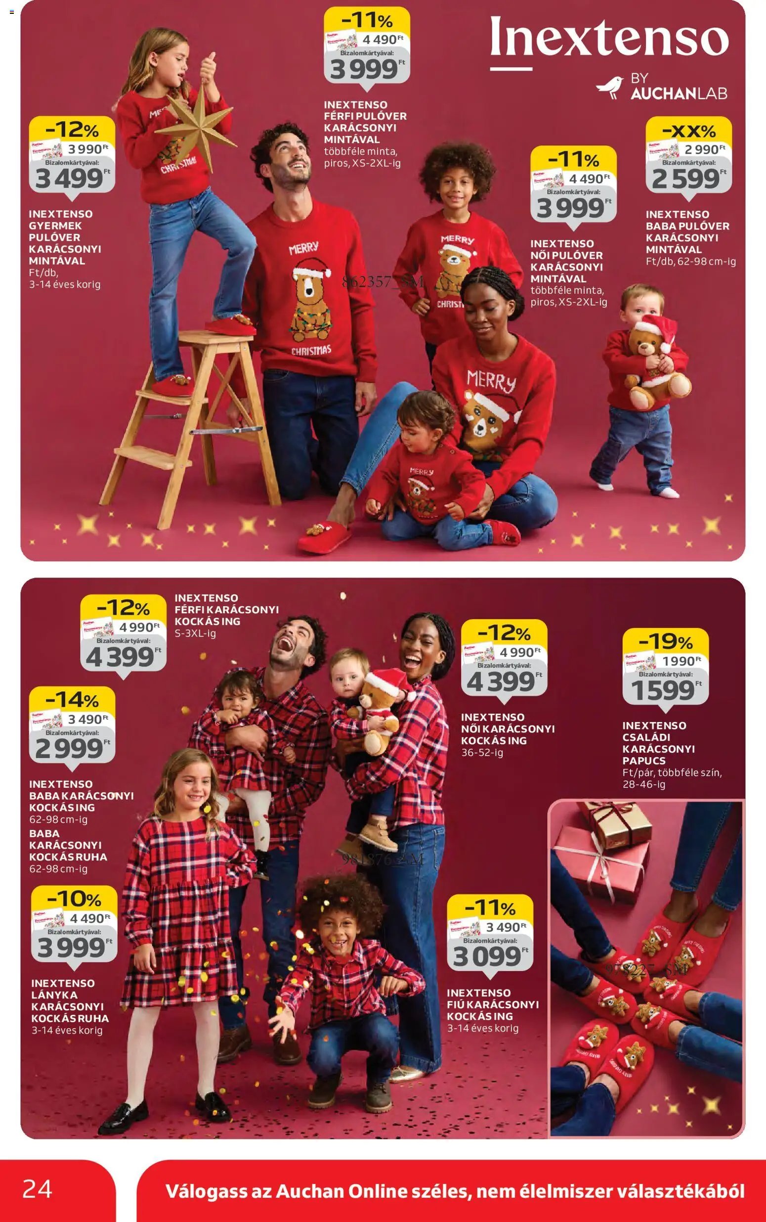 Auchan újság 2025.11.13. Karácsonyi ajándék ajánlataink (2025-11-13 - 2025-12-24)