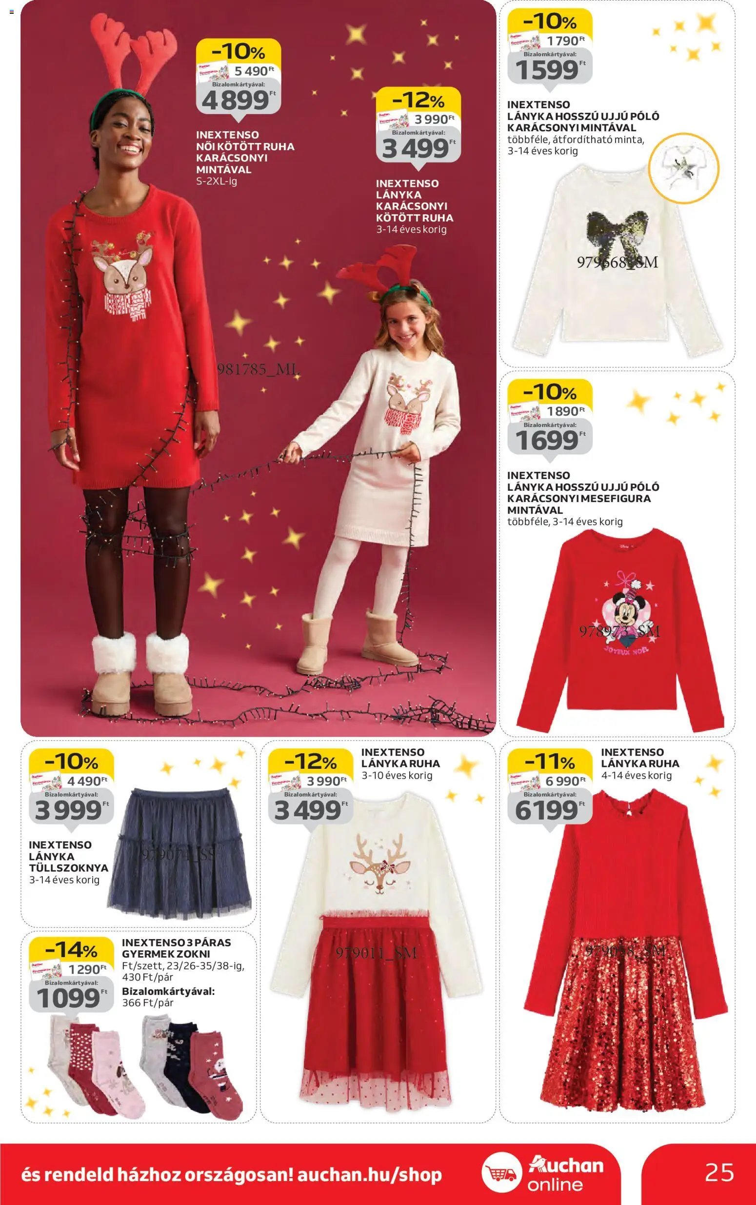 Auchan újság 2025.11.13. Karácsonyi ajándék ajánlataink (2025-11-13 - 2025-12-24)