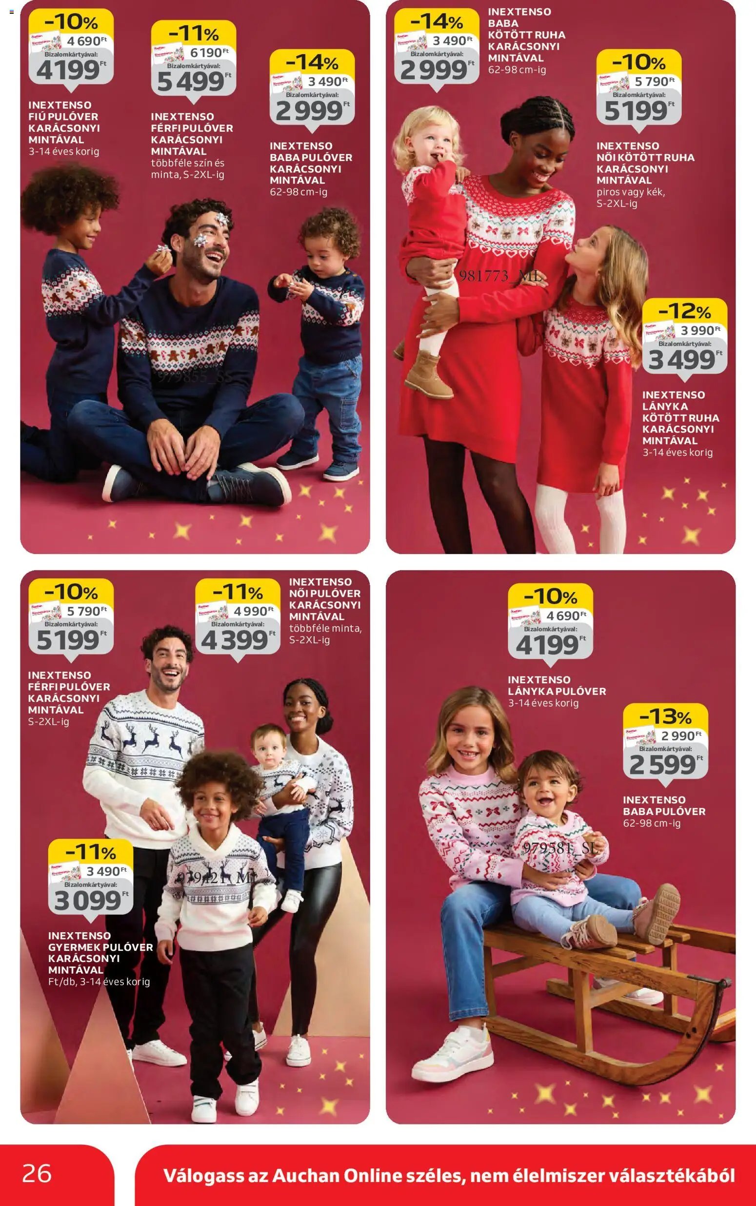 Auchan újság 2025.11.13. Karácsonyi ajándék ajánlataink (2025-11-13 - 2025-12-24)