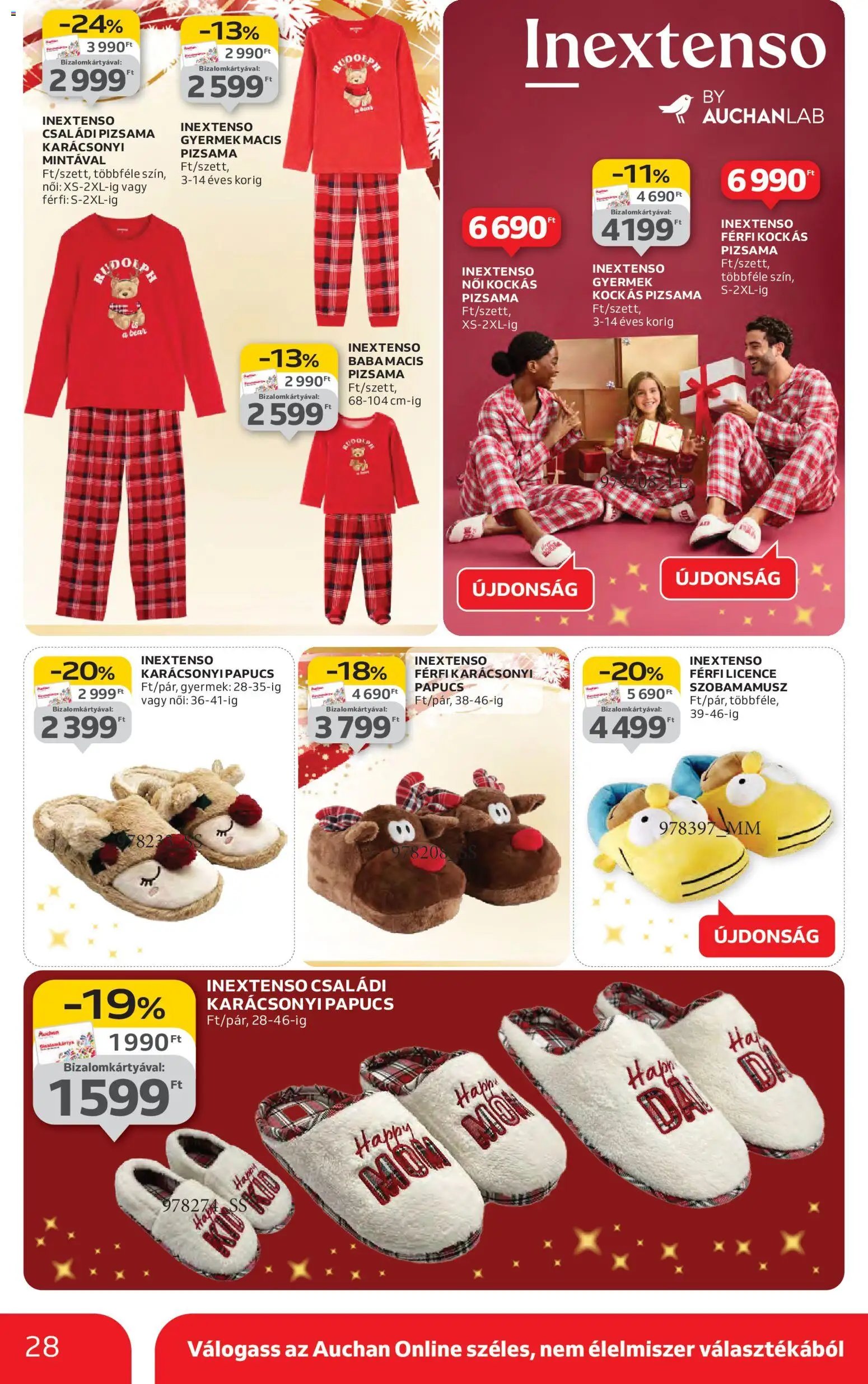 Auchan újság 2025.11.13. Karácsonyi ajándék ajánlataink (2025-11-13 - 2025-12-24)