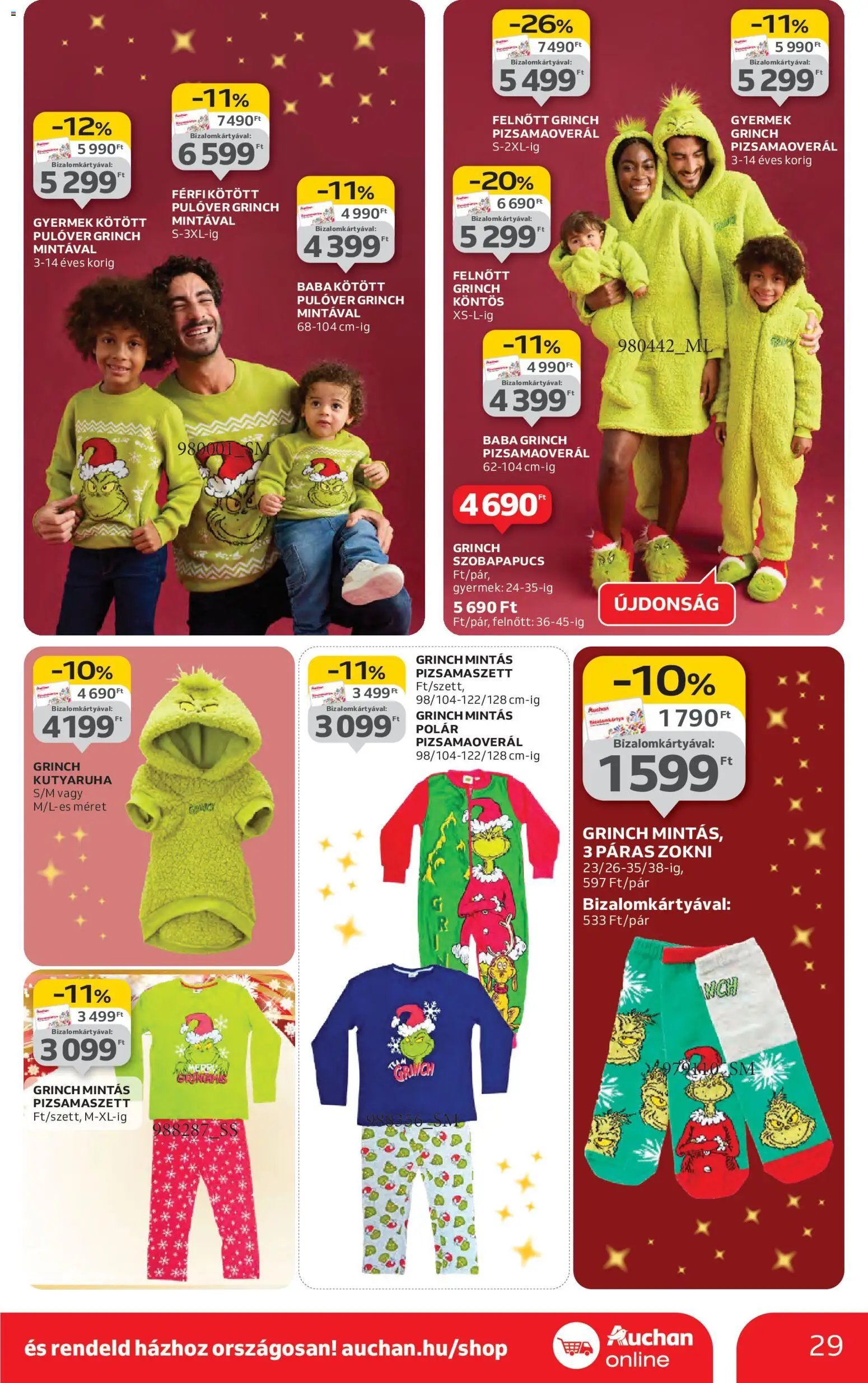 Auchan újság 2025.11.13. Karácsonyi ajándék ajánlataink (2025-11-13 - 2025-12-24)