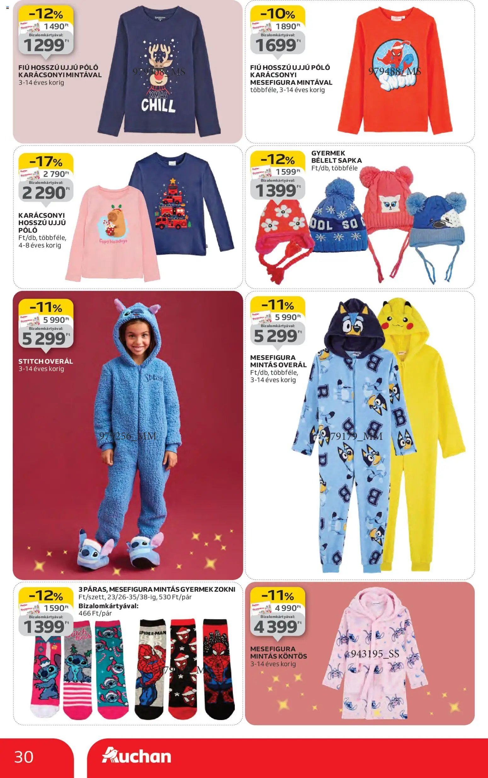 Auchan újság 2025.11.13. Karácsonyi ajándék ajánlataink (2025-11-13 - 2025-12-24)