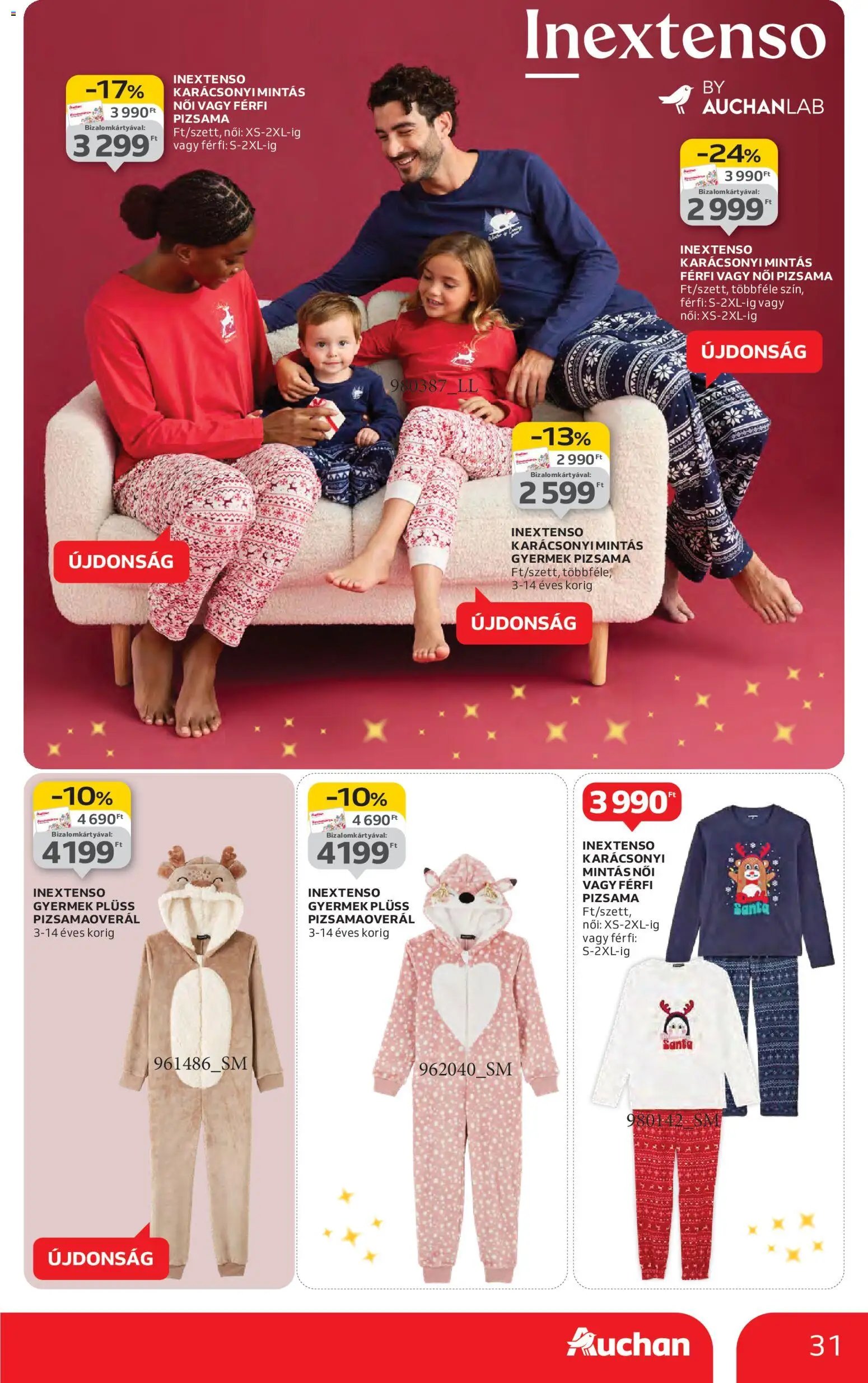 Auchan újság 2025.11.13. Karácsonyi ajándék ajánlataink (2025-11-13 - 2025-12-24)